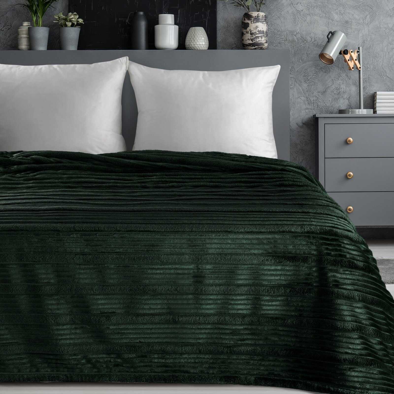 Wohndecke NINA, Eurofirany, Kuscheldecke mit Streifen-Steppung günstig online kaufen