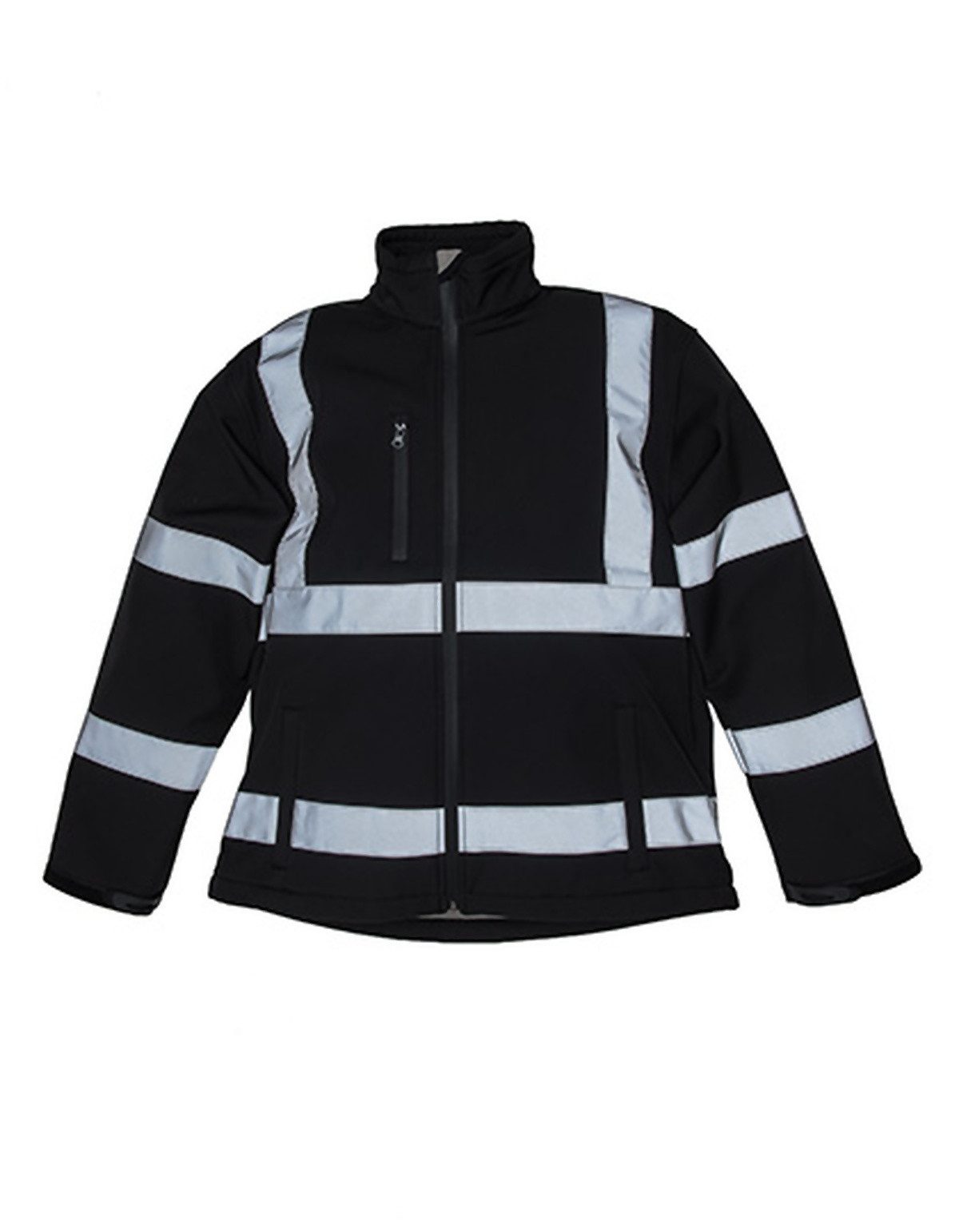 Softshelljacke High Visibility 2 Bands & Braces Softshell Jacket