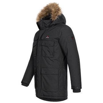 Höhenhorn Winterjacke Arpiglias Herren Winter Jacke Parka Parker mit Kunstfell Gefüttert