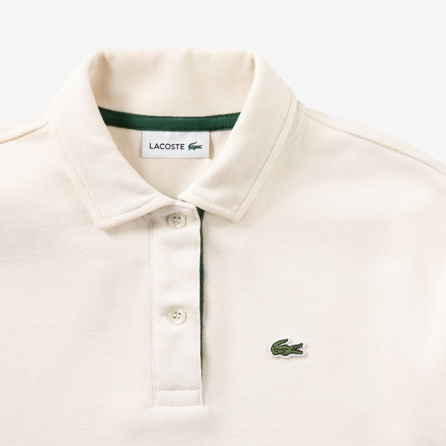 Lacoste Poloshirt Lacoste Kids Polo – Oversized, Creme