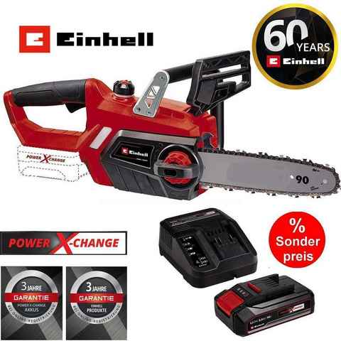 Einhell Akku-Kettensäge GC-KS 18/25 Li 18V & Akku 2,5 Ah Ladegerät Power X-Change