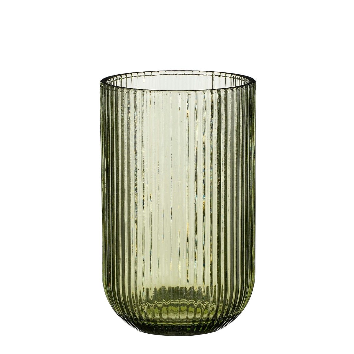 Mica Decorations Longdrinkglas Merlot Drinking Glass - Set of 6 - 400 ml - Glass - Light Green, Glas