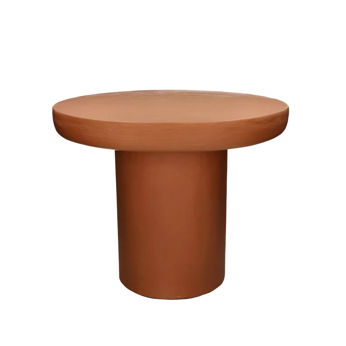 Tikamoon Beistelltisch Runder Ablagetisch Piastro aus Stein, 40 cm