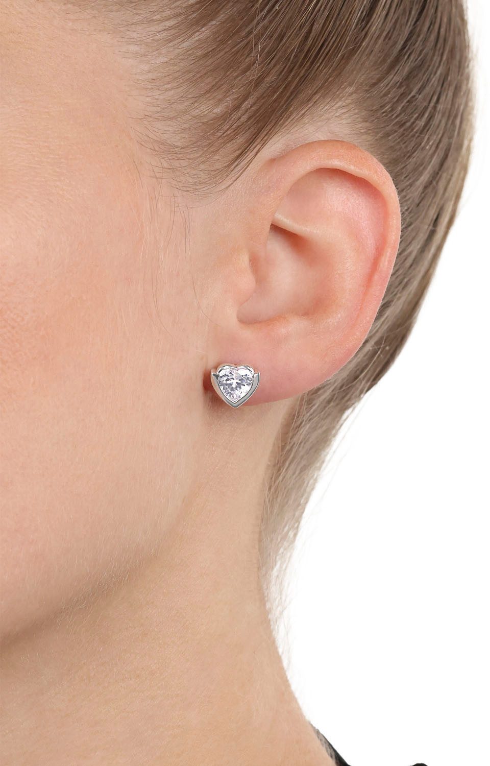 JOOP! Paar Ohrstecker Herzen, 2039691, m...