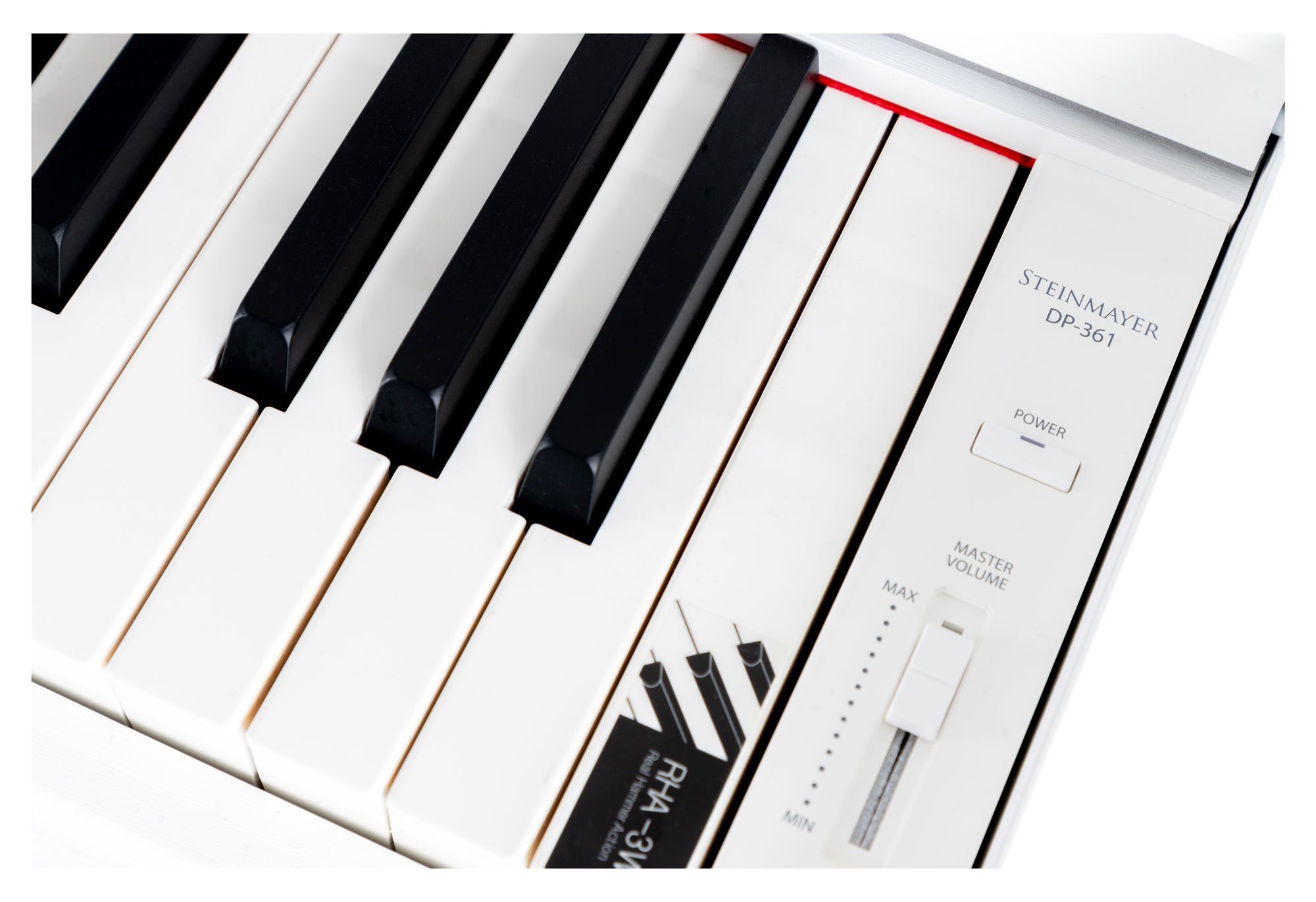 Steinmayer Digitalpiano DP-361 E-Piano Set - 88 Tasten mit Hammermechanik - Ebony/Ivory Touch (Spar-Set, inkl. Klavierbank, Kopfhörer, Pianoleuchte & Schule), Layer, Split, Twin Piano, Aufnahmefunktion - Bluetooth Audio/MIDI