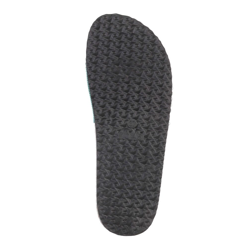 Ital-Design Damen Mules Freizeit Pantolette (86706630) Flach Pantoletten in Schwarz