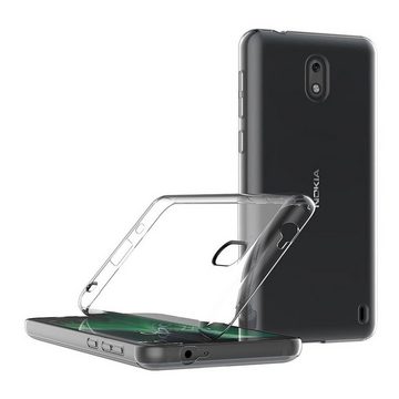 CoolGadget Handyhülle Transparent Ultra Slim Case für Nokia 2 5 Zoll, Silikon Hülle Dünne Schutzhülle für Nokia 2 Hülle