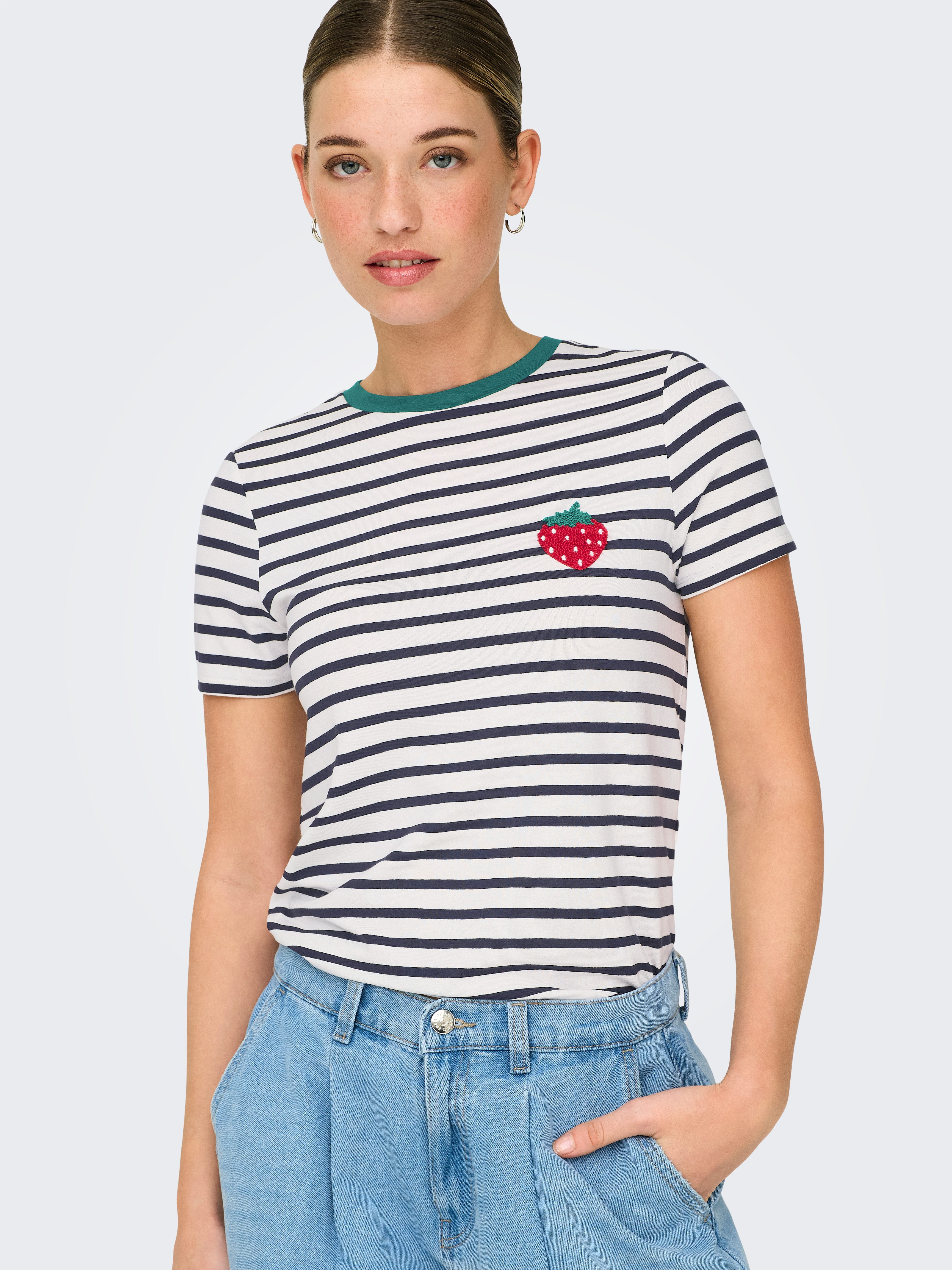 ONLY Kurzarmshirt ONLHEART LIFE S/S TEE JRS NOOS günstig online kaufen