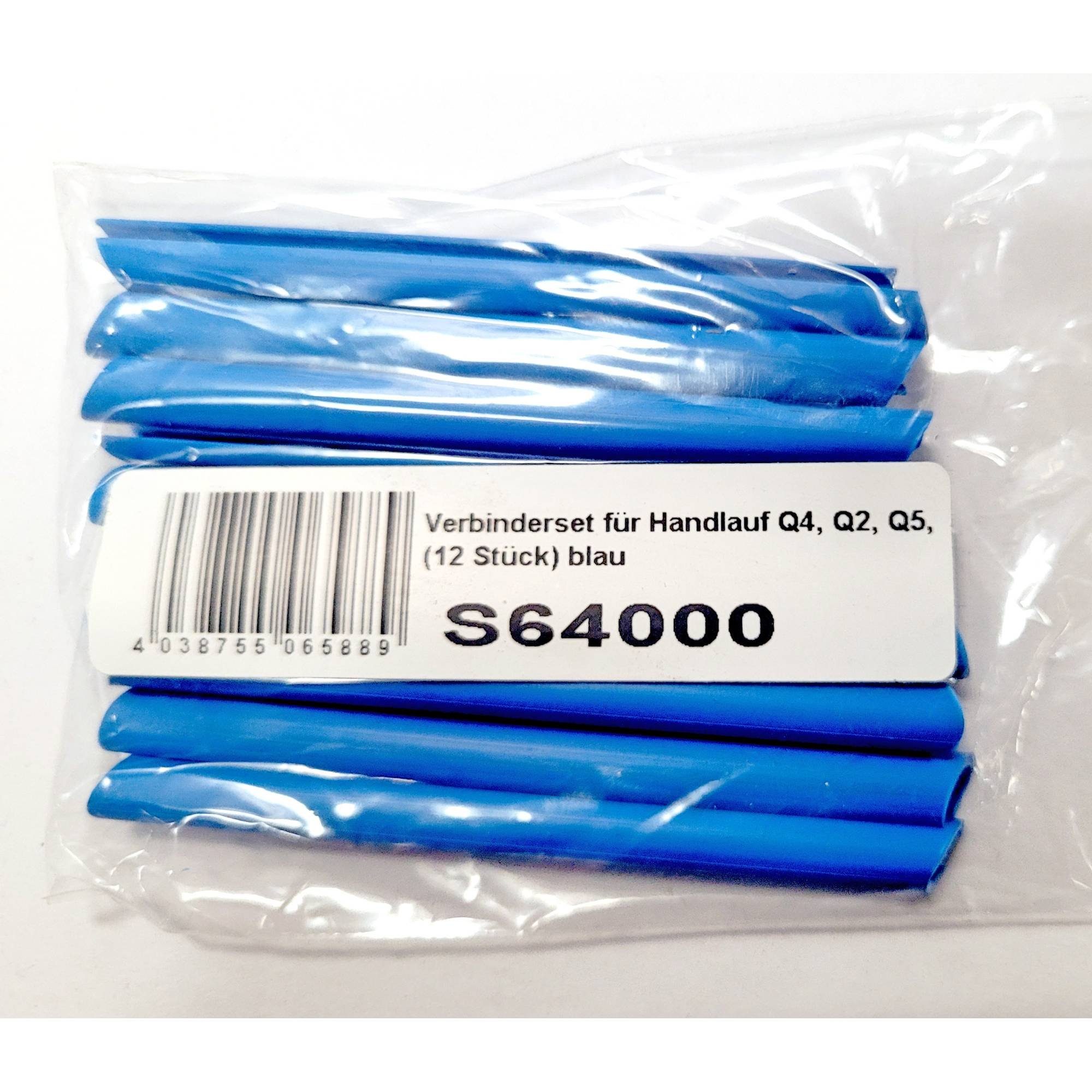 Waterman Handlauf Profilverbinder für Pool Handlauf / Bodenschiene Q, (12 St)