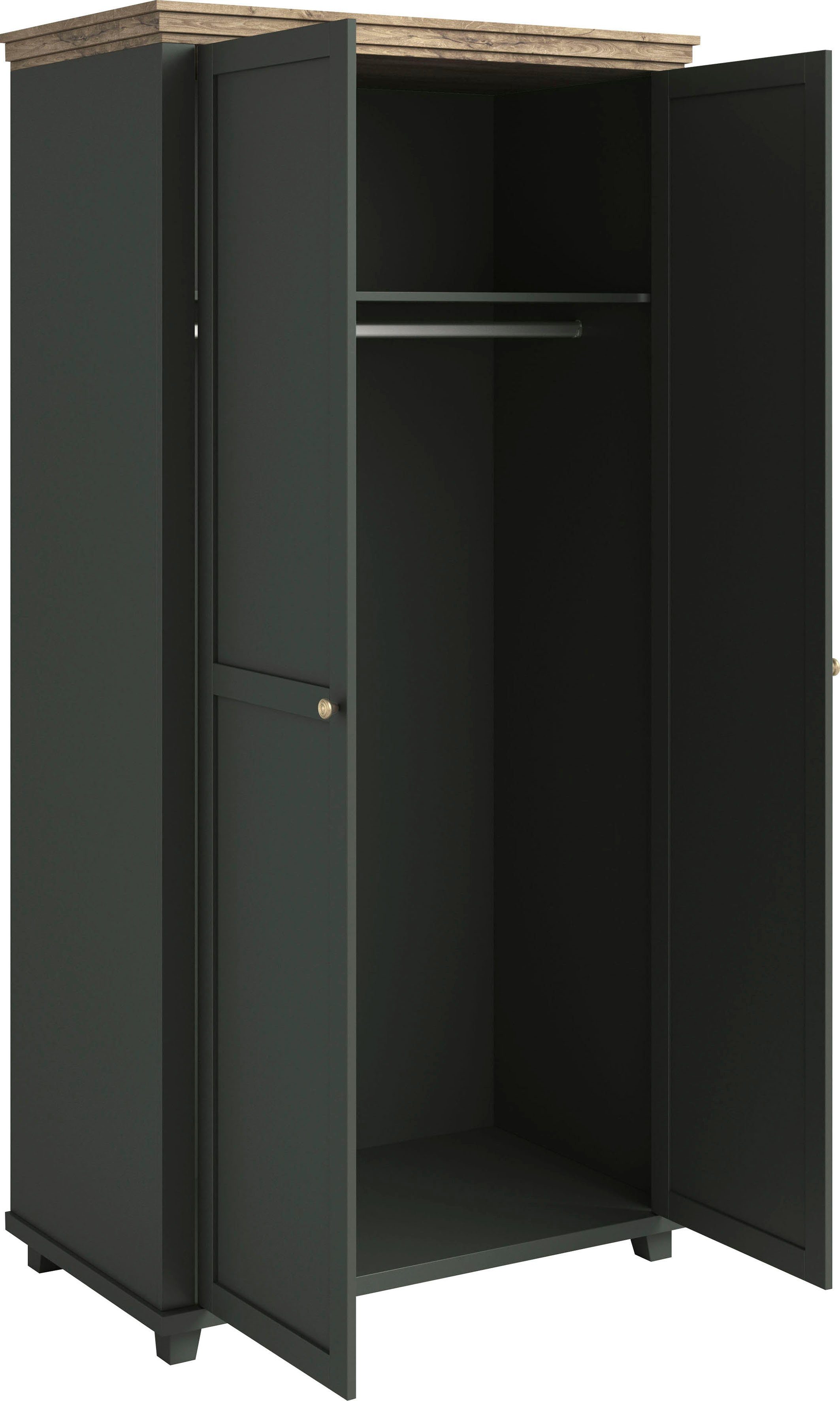 Home affaire Kleiderschrank Evora 2-türig, 108cm breit – Bild 4 von 5