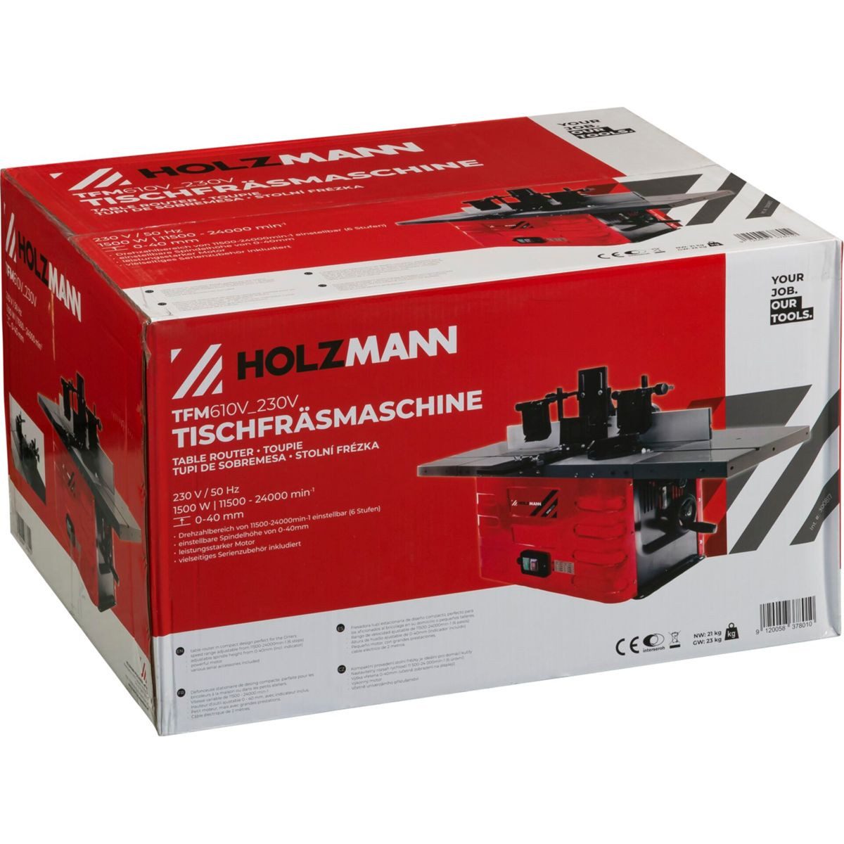 Holzmann Fräse Holzmann TFM610V Tischfräse günstig online kaufen