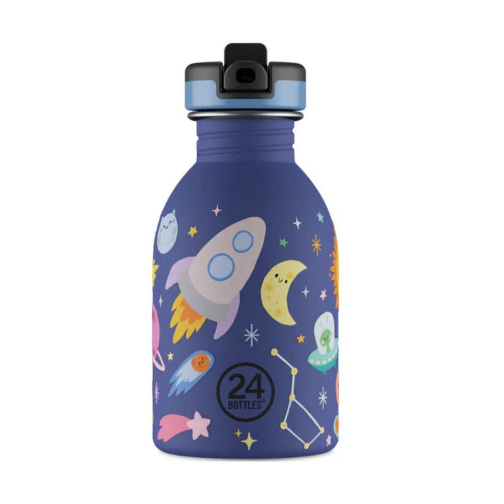 24 Bottles Trinkflasche Trinkflasche 0,25 l Kids Bottle Space Friends