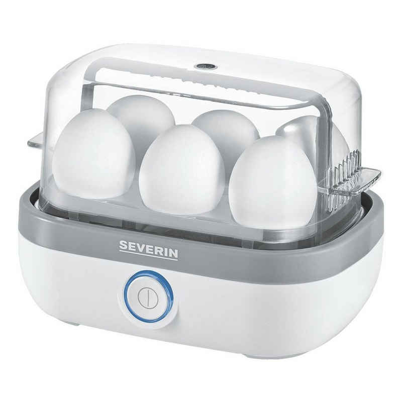 Severin Eierkocher EK 3164, 420 W, für 6 Eier, mit elektronischer Kochzeitüberwachung, 420 W