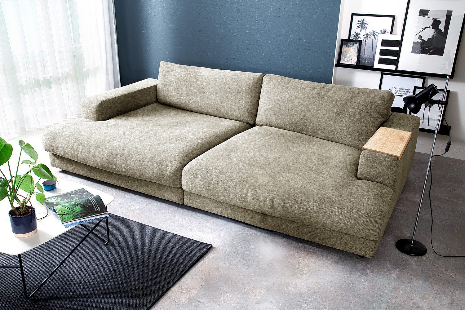 KAWOLA Big-Sofa MADELINE Riesen Stoffsofa - günstig online kaufen