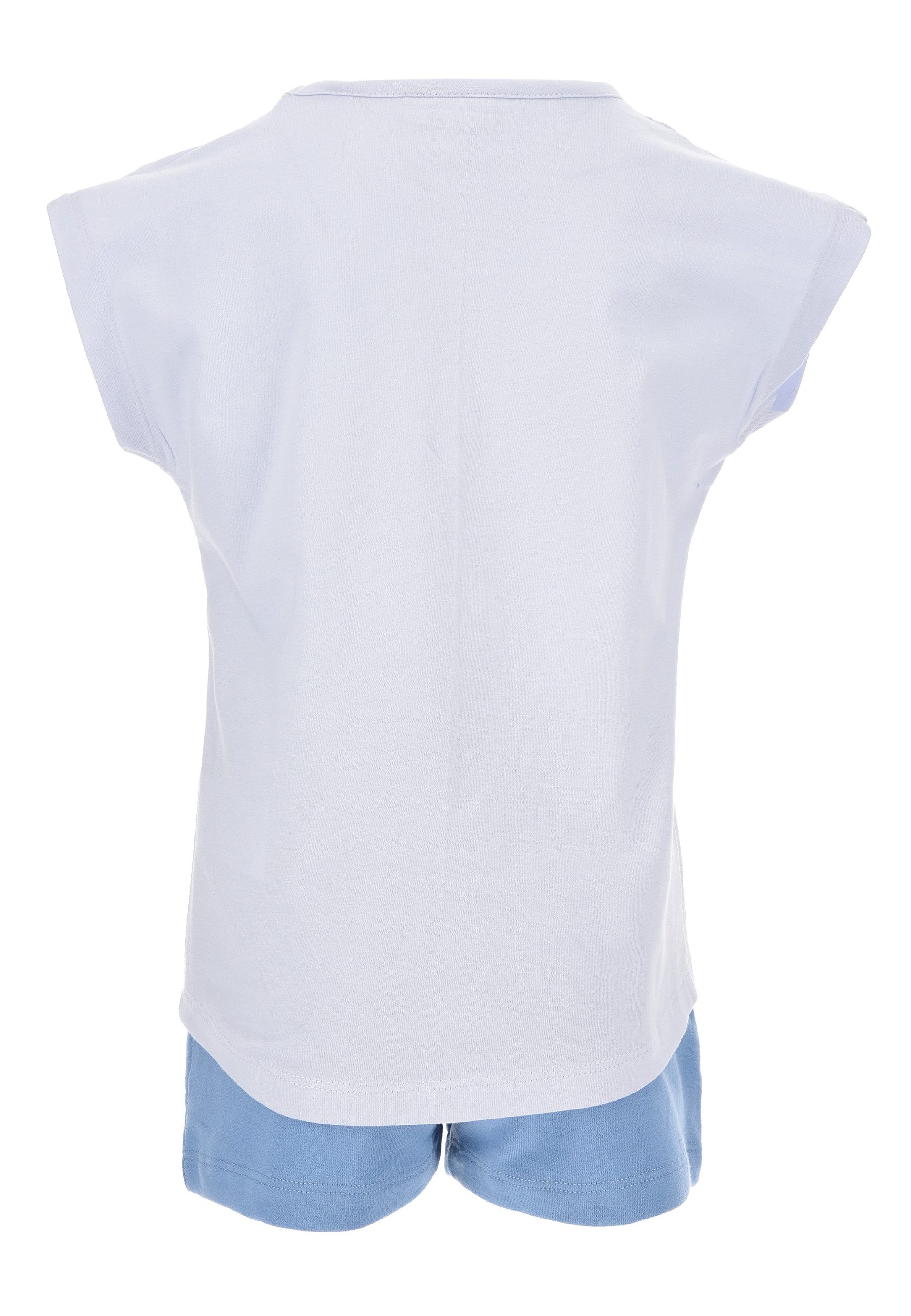Disney Frozen T-Shirt & Shorts Bekleidungs-Set Eiskönigin Anna &Elsa (SET, 2-tlg)