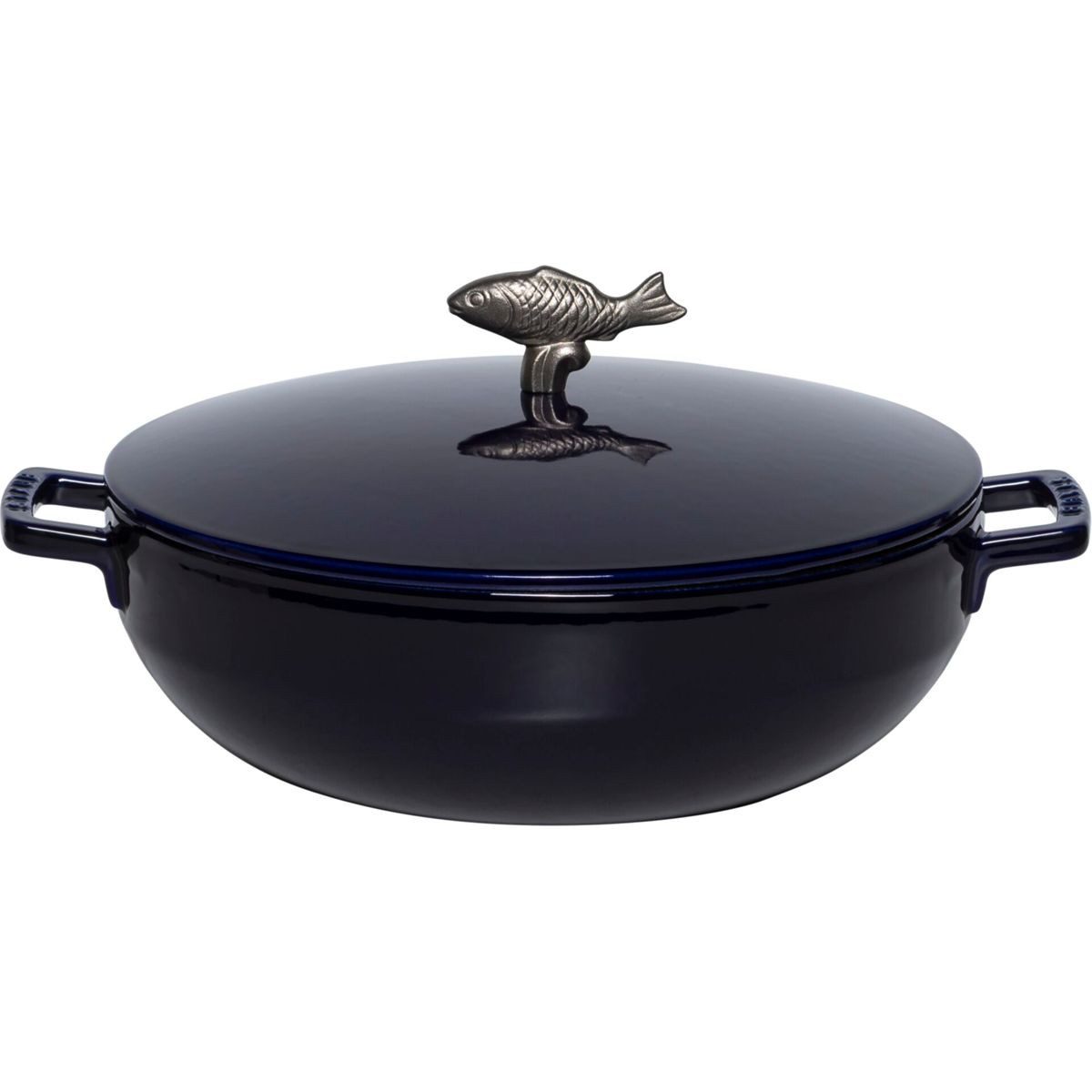 Staub Auflaufform La Cocotte 28cm rund Bouillabaisse Topf, Gusseisen