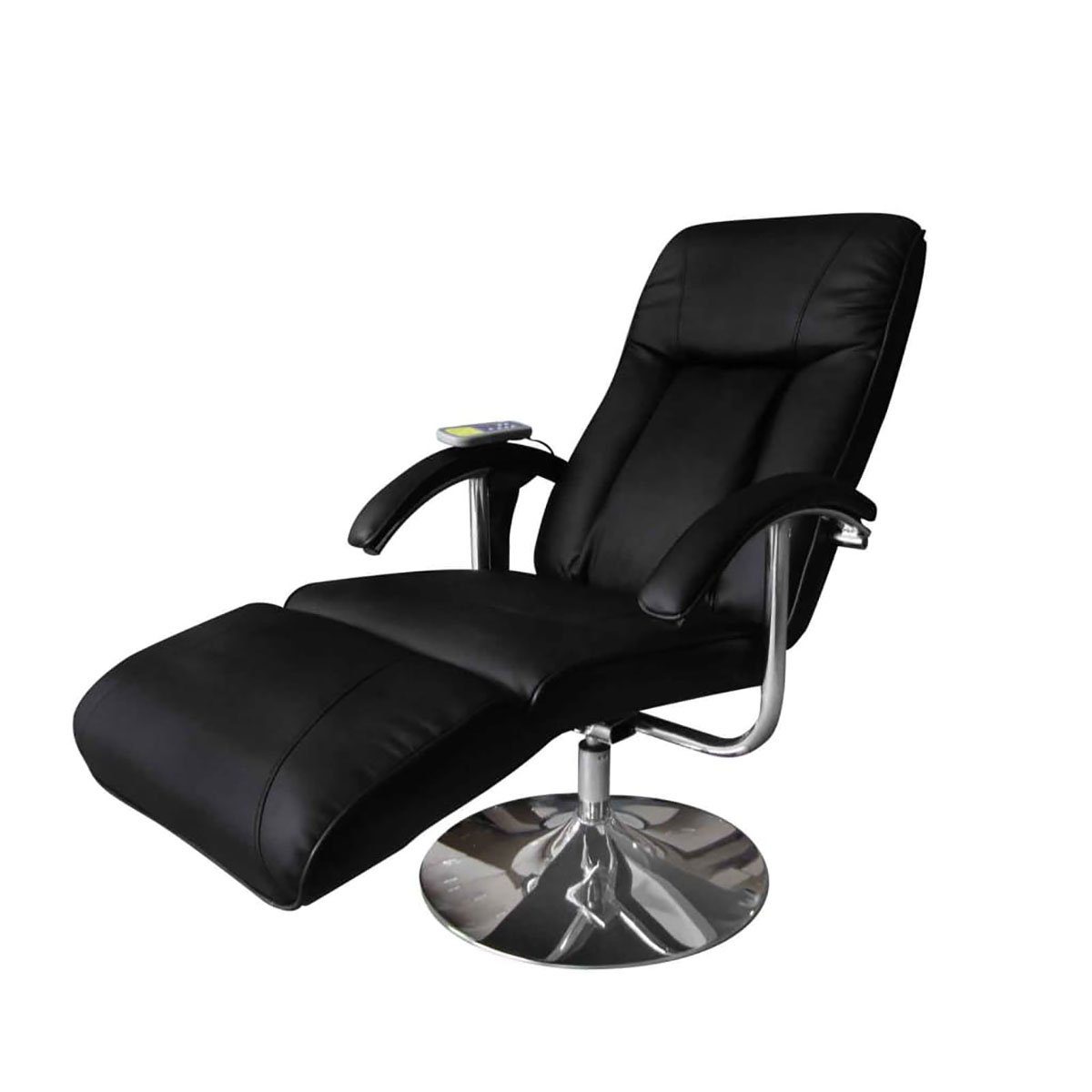 DOTMALL Stuhl Massagesessel aus schwarzem Kunstleder