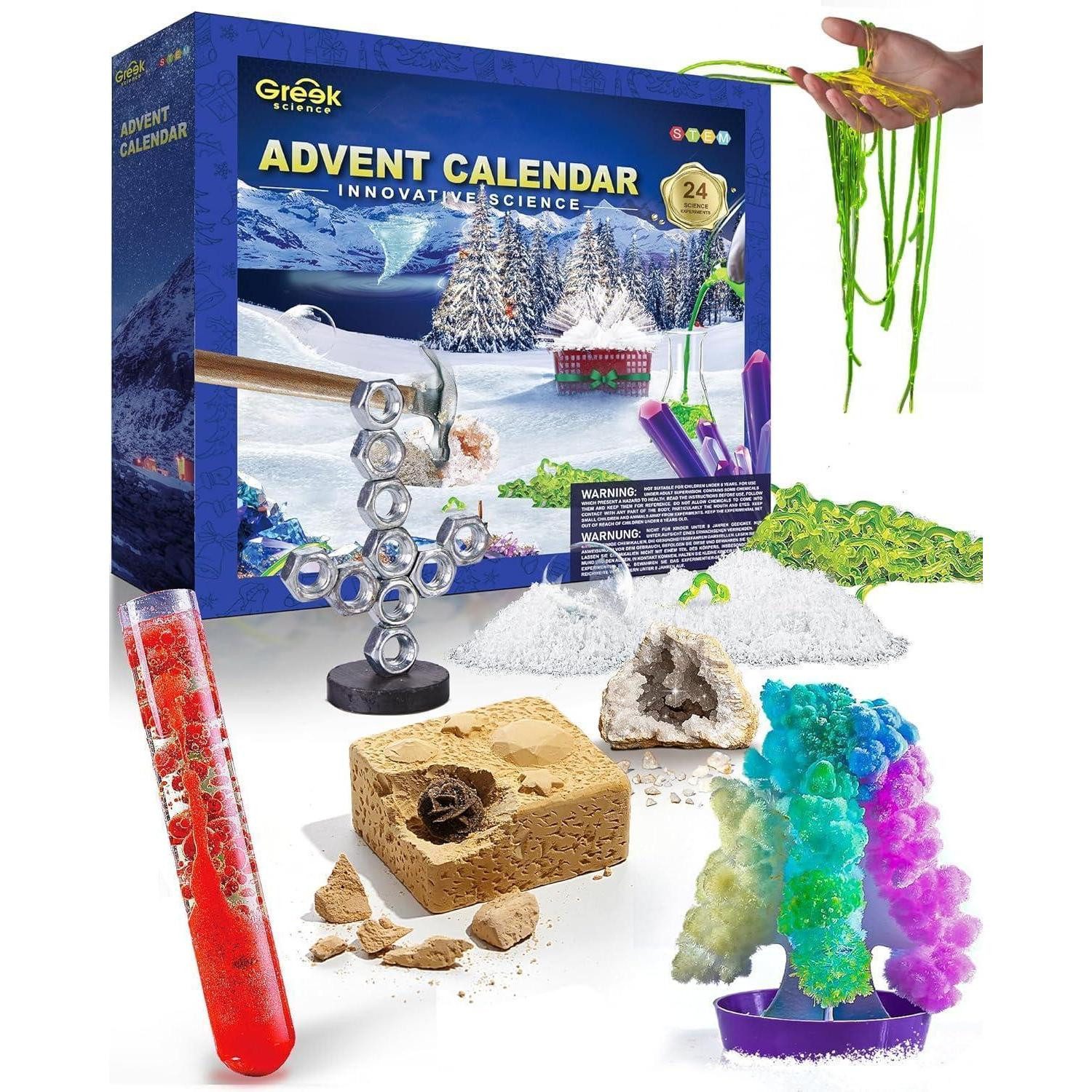 LuxusKollektion Spielzeug-Adventskalender Greek Science Experimente Advents günstig online kaufen