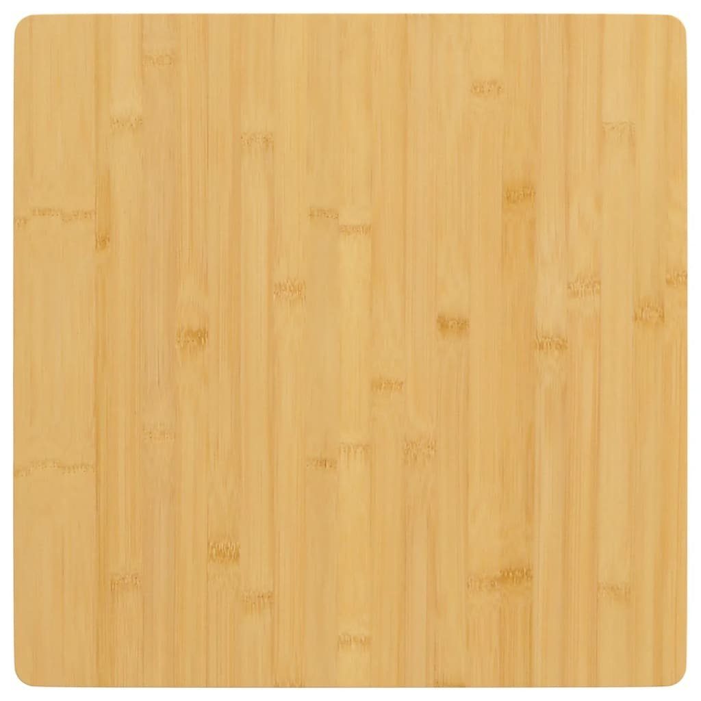 furnicato Tischplatte 50x50x4 cm Bambus (1 St)