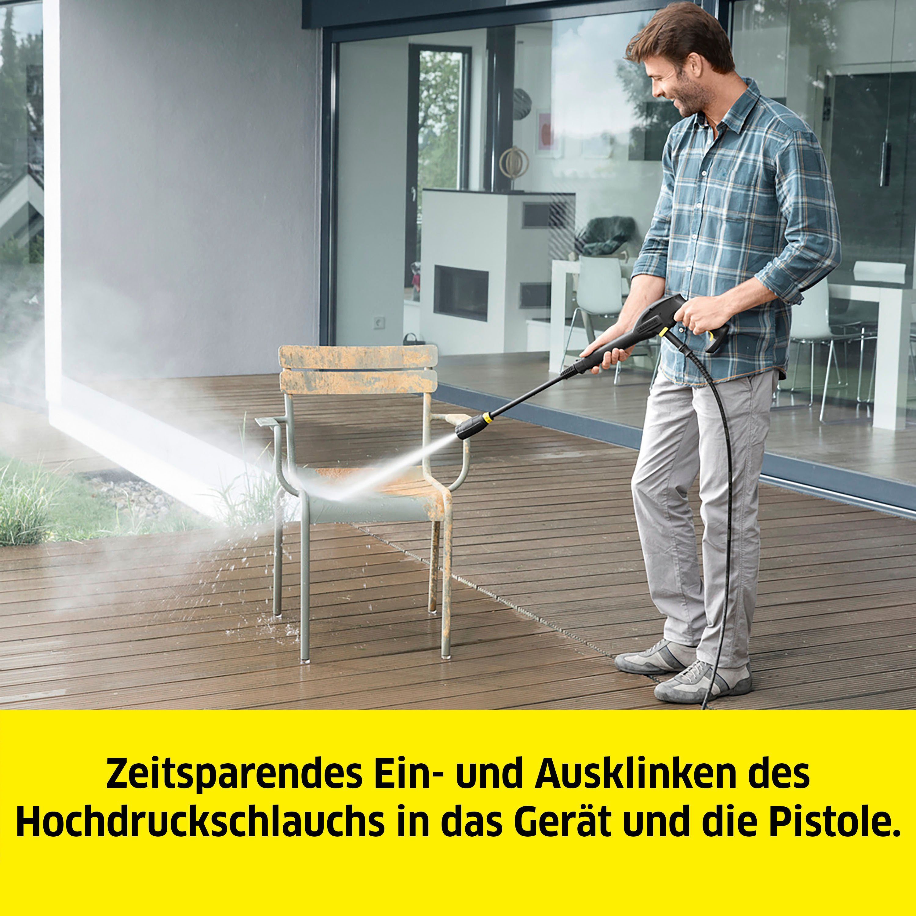 KÄRCHER Hochdruckreiniger K 2 Power Control, Druck max: 110 bar, Fördermenge max: 360 l/h, Home & Garden App-Unterstützung, Quick Connect – Bild 5 von 5