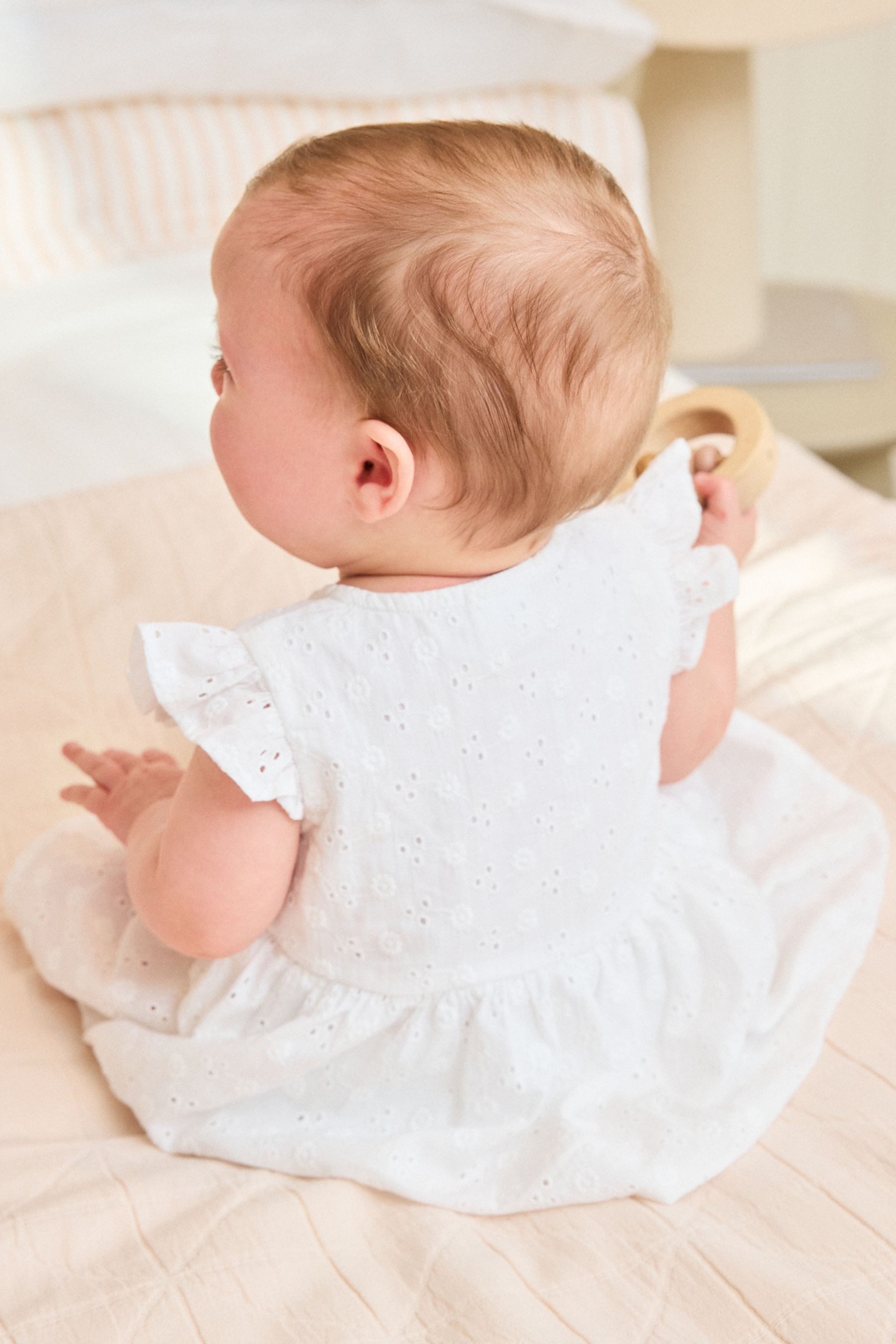 Next Blusenkleid Baby-Kleid mit integriertem Bodysuit (1-tlg)