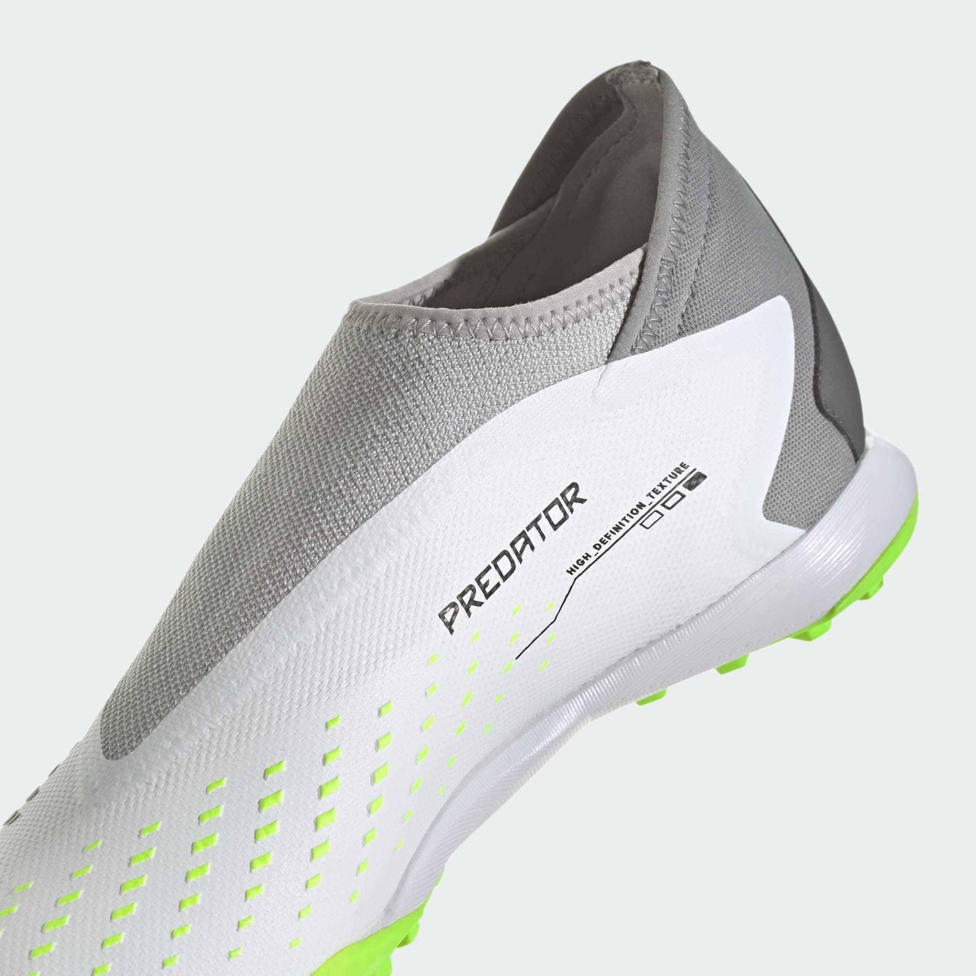 White Lucid ACCURACY.3 Performance TF PREDATOR / Black LACELESS Core FUSSBALLSCHUH Cloud Fußballschuh adidas Lemon /