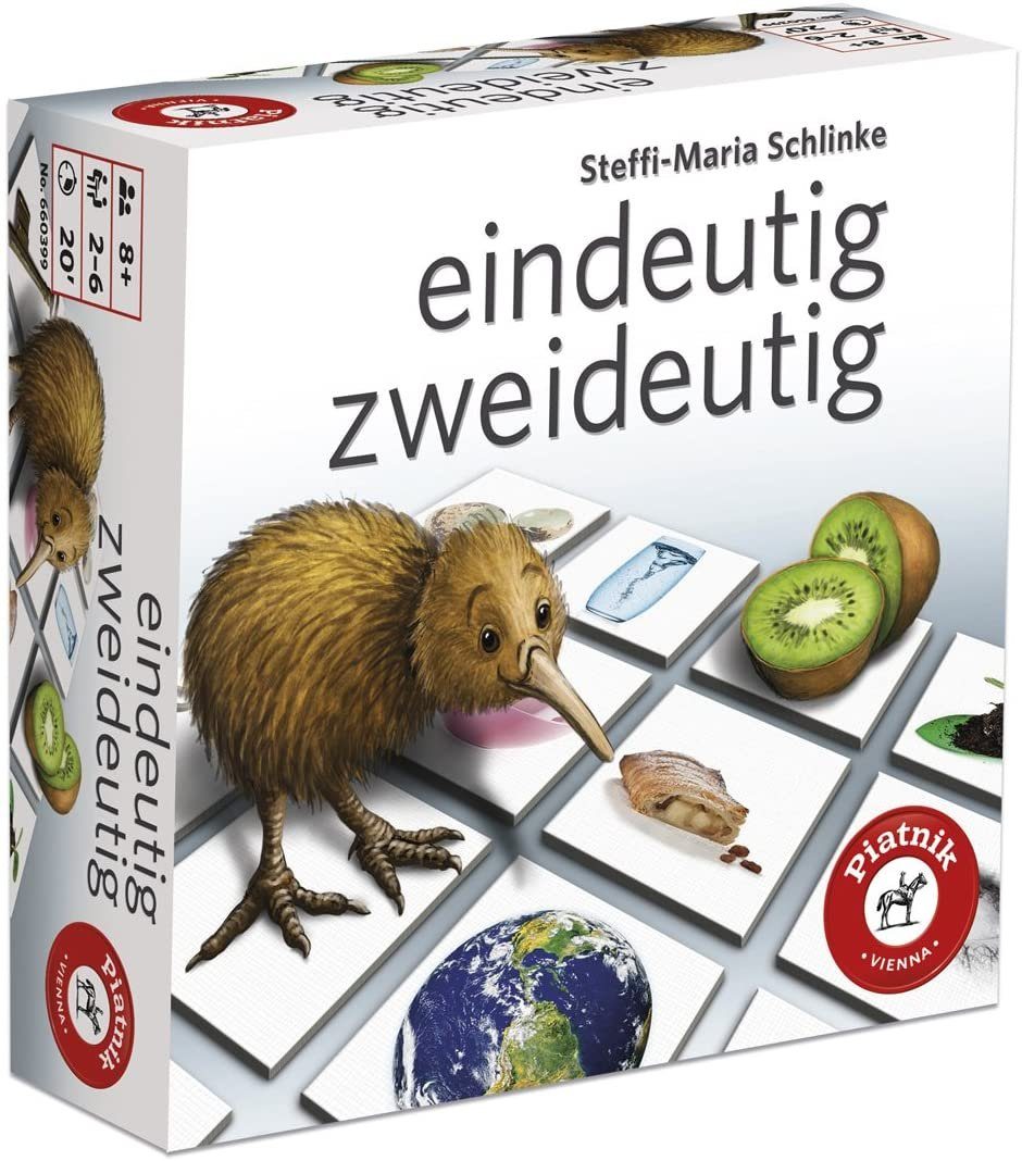 Spiel,  Eindeutig Piatnik Piatnik Zweideutig Brettspiel