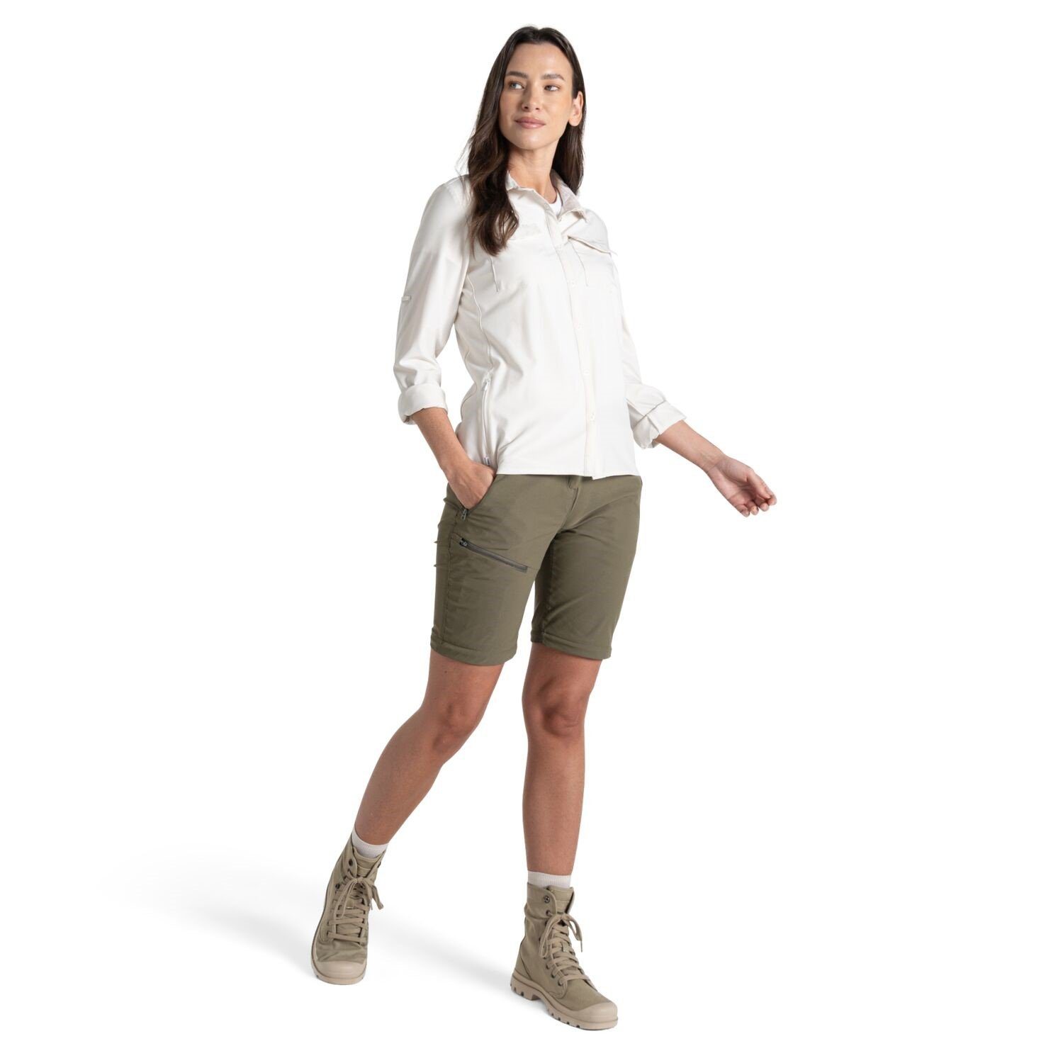 Craghoppers Outdoorhose Wanderhose NosiLife Zip-off (0-tlg) günstig online kaufen