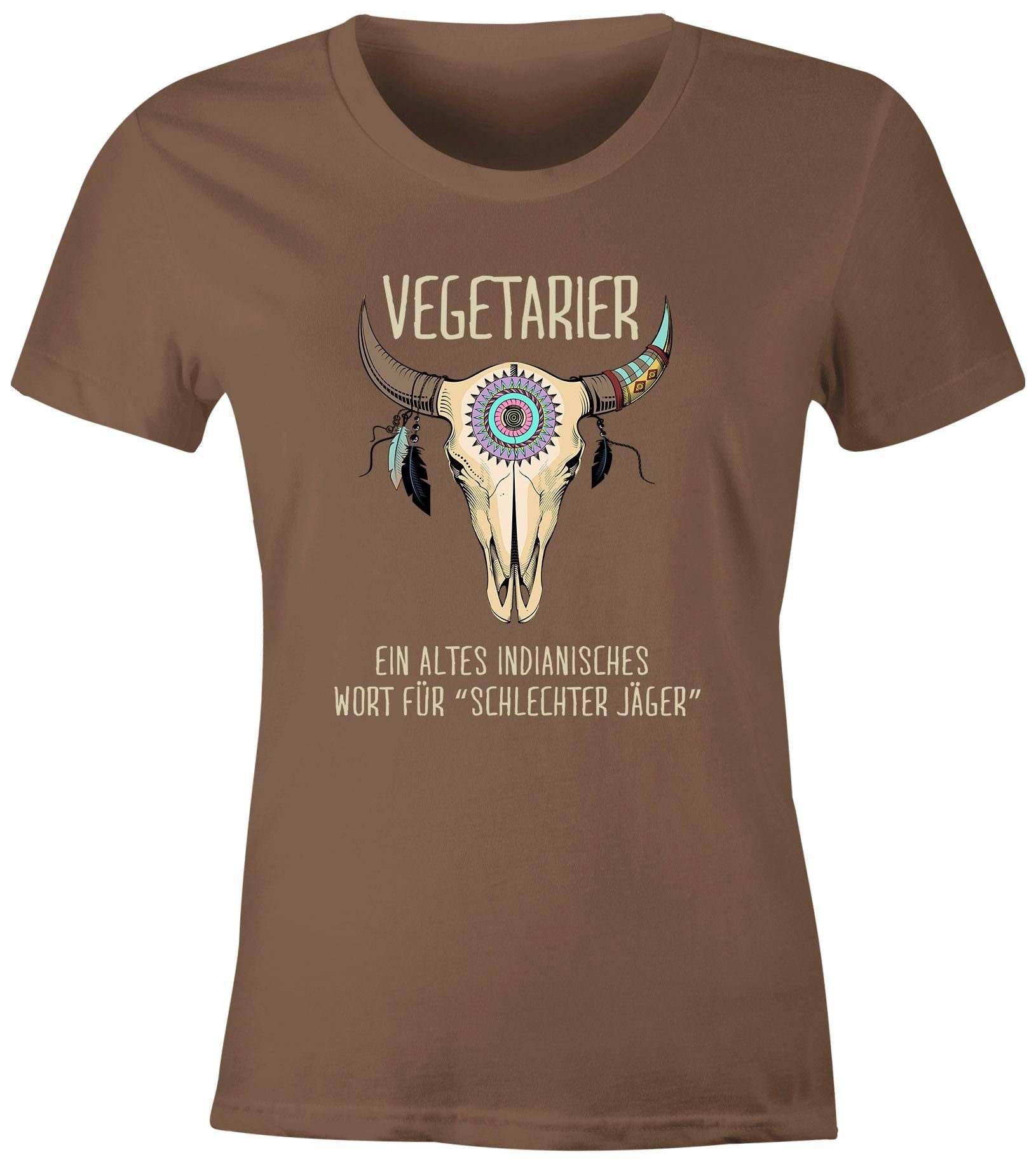 Vegetarier braun