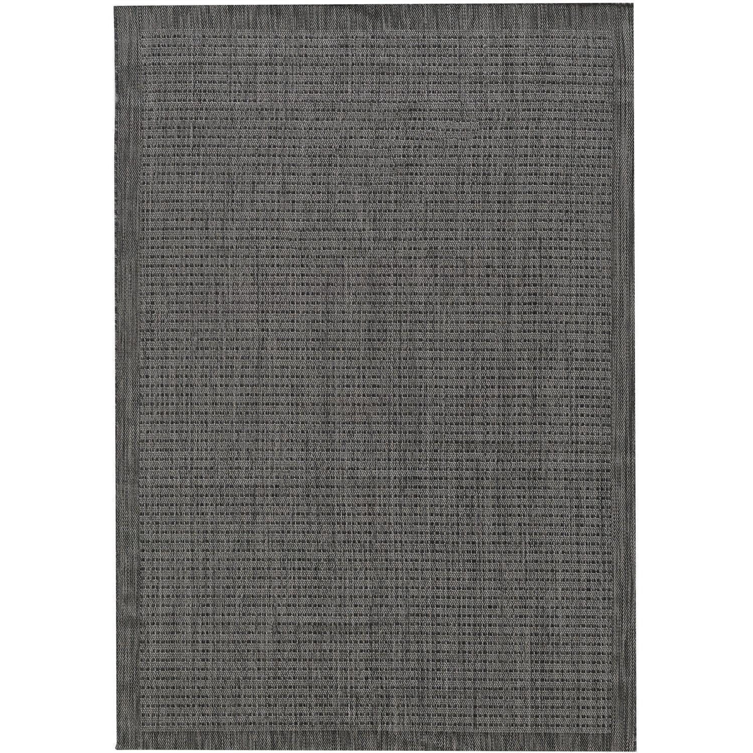 SchönesWohnen24 Outdoorteppich GIZA Schwarz günstig online kaufen