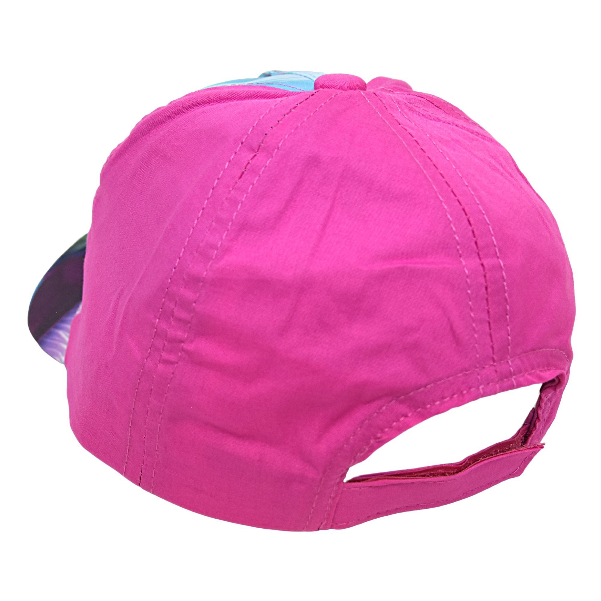Dory 52-54 mit UV & Nemo Pink Cap Baseball 30+ cm Größe Schutz Disney Sommerkappe