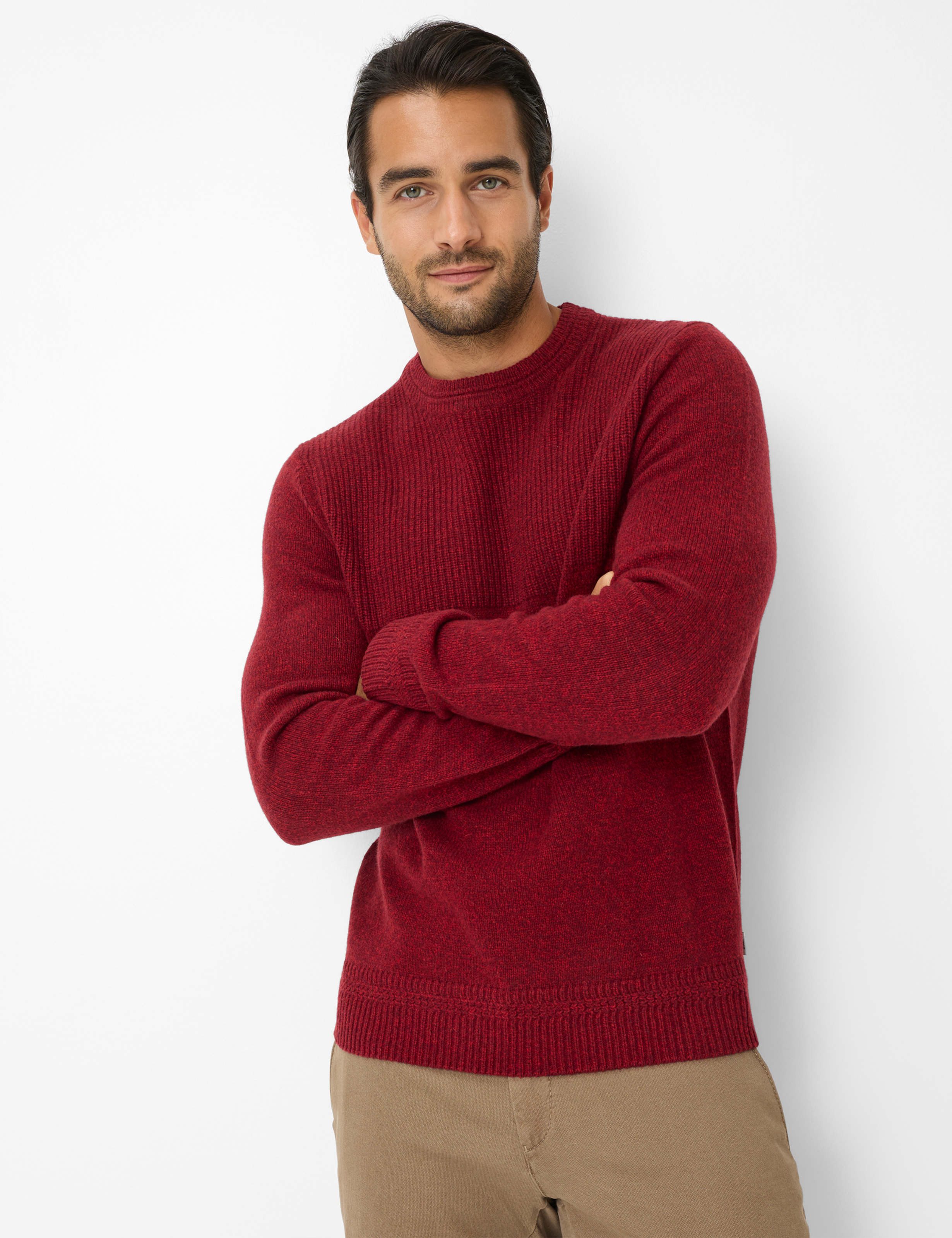 Brax Rundhalspullover Style RICK günstig online kaufen