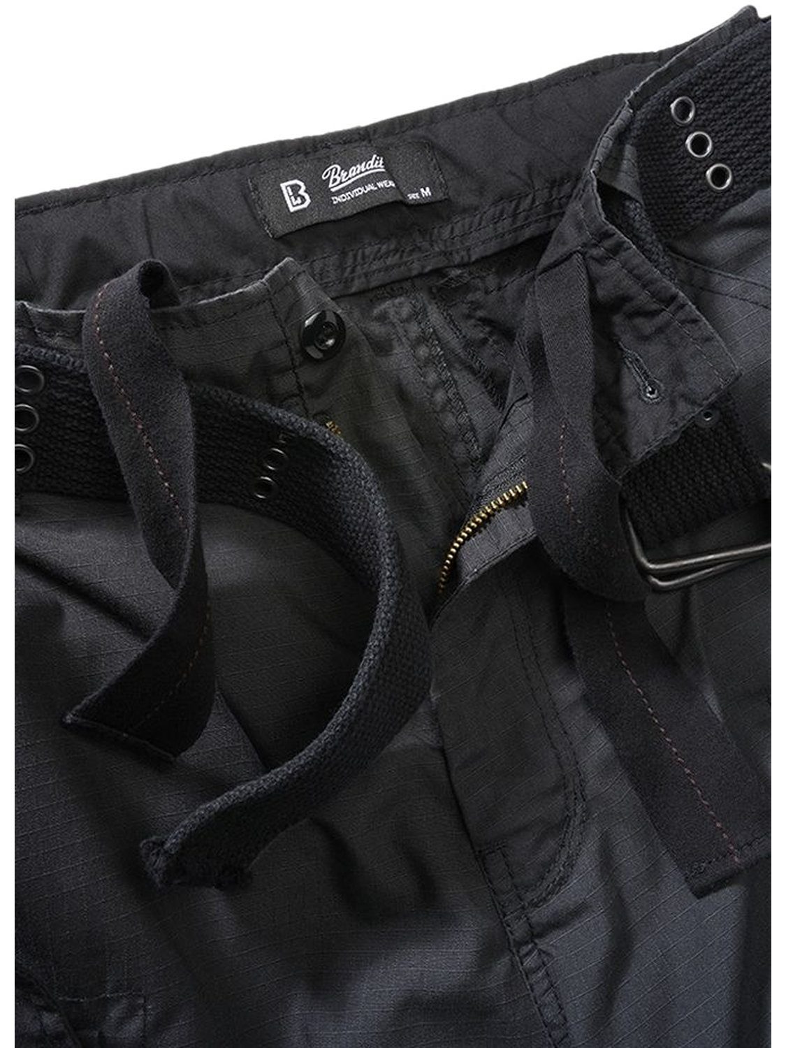 Brandit Shorts Savage Ripstop Shorts Beintaschen und zwei aufgesetzte Minipockets, integrierter Gürtel – Bild 5 von 5