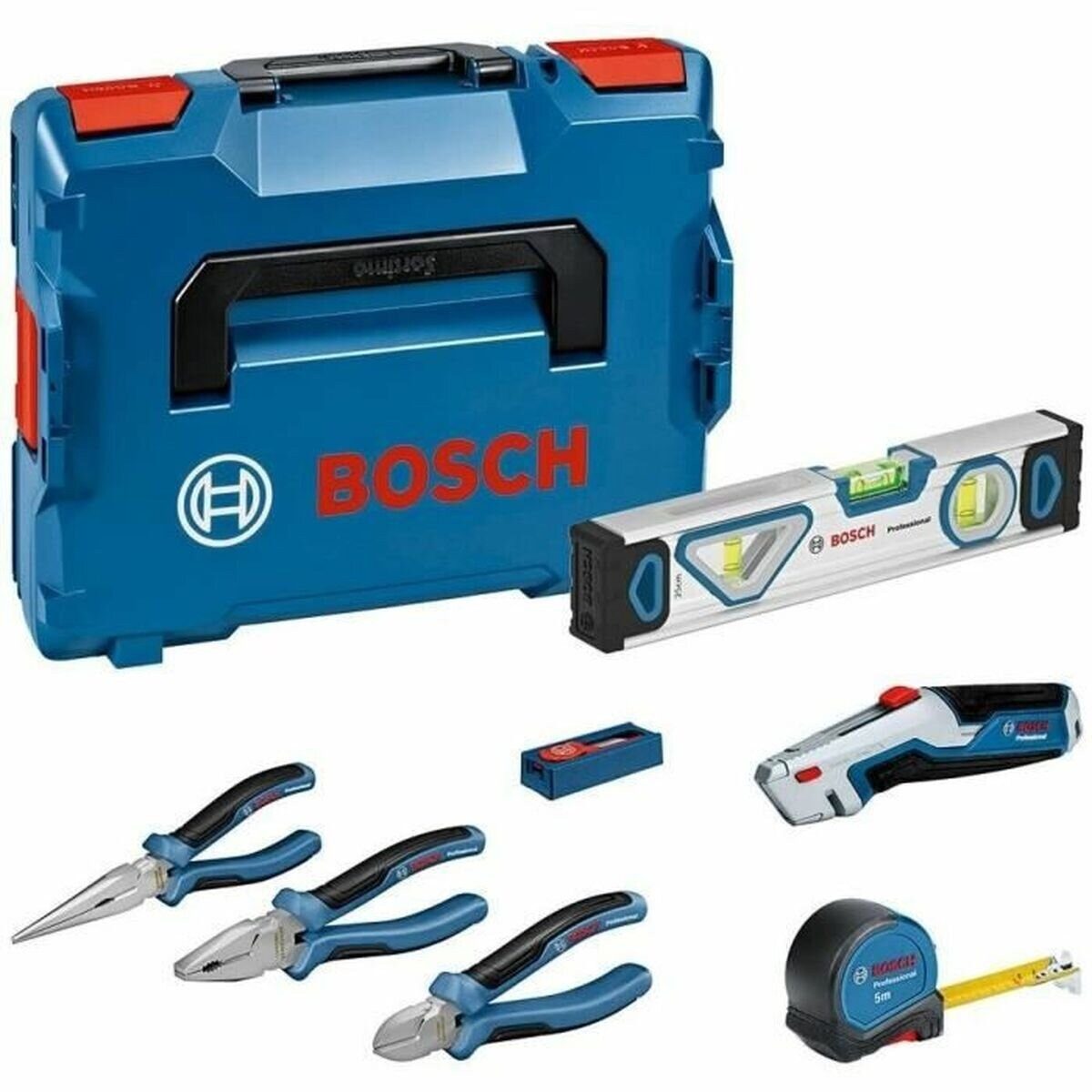 BOSCH Zangenset Bosch Combo Kit mit Zangen und verschiedenen Handwerkzeugen