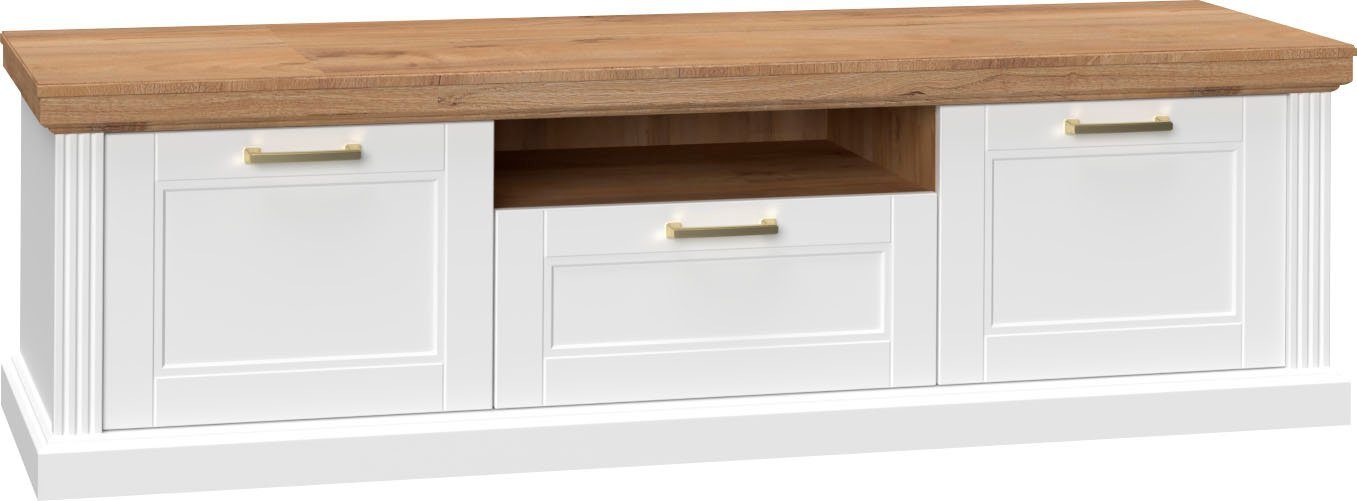 Home affaire TV-Board Tara (H/B/T): 52/151/54cm), lackiert mit wasserbasiertem UV-Lack, mit Soft-Close-Funktion