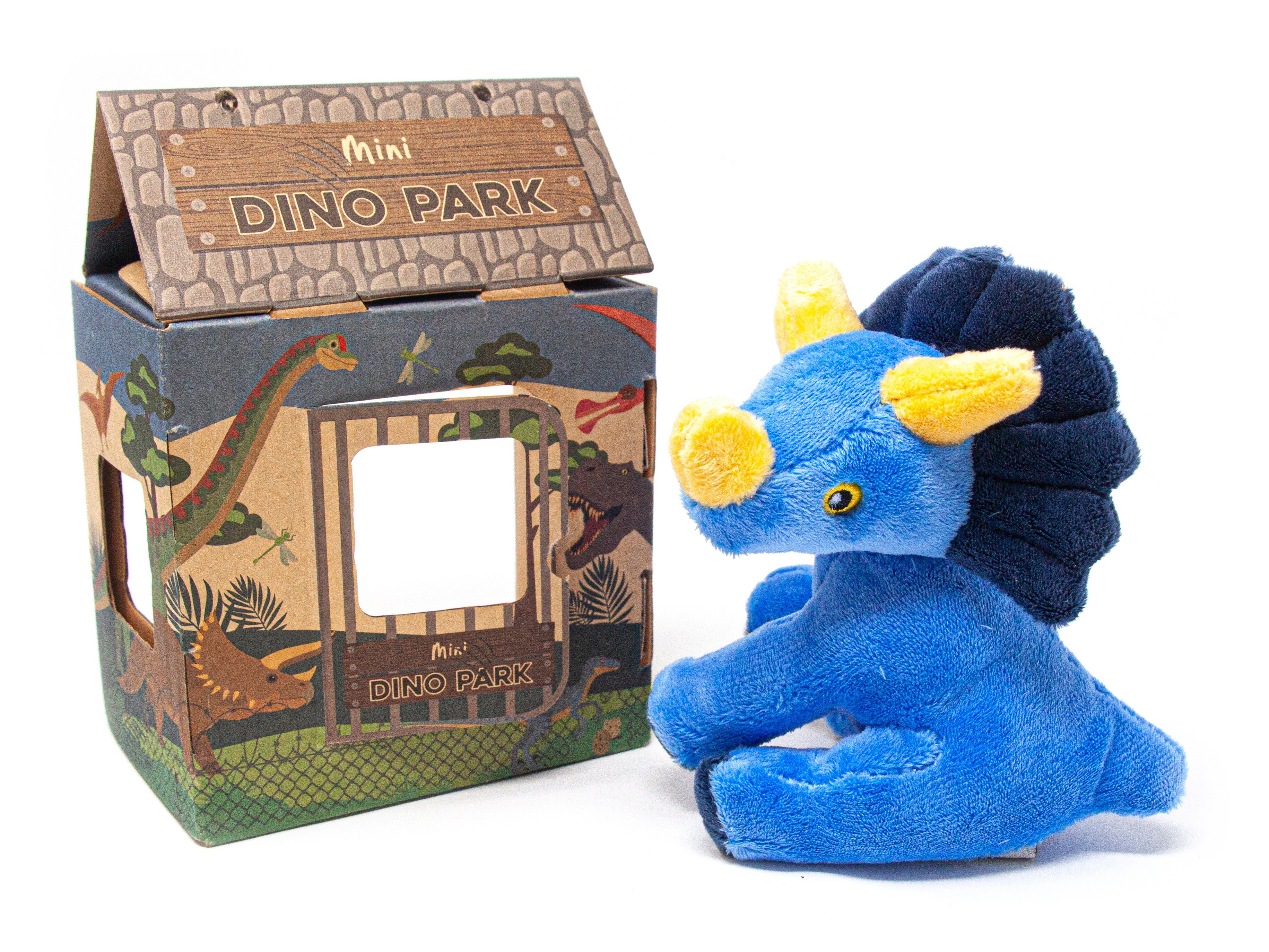 Nature Planet Kuscheltier Nature Planet - Kuscheltier - Mini Dino Park - Triceraptos