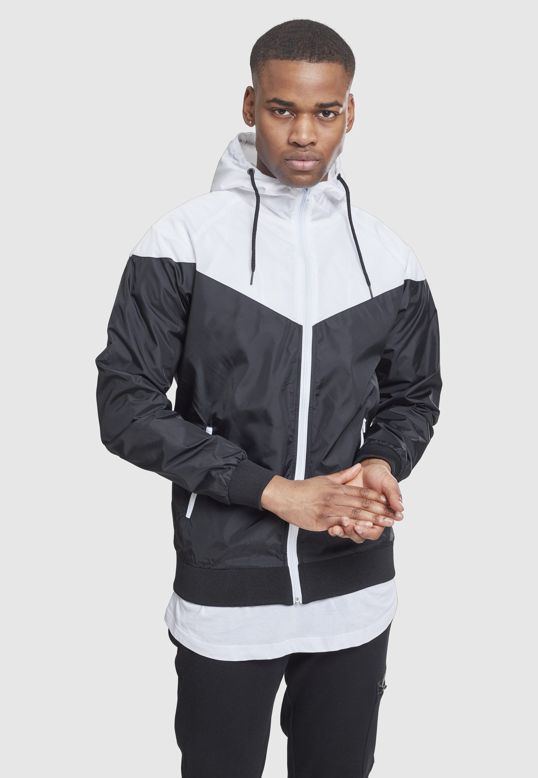 URBAN CLASSICS Allwetterjacke Urban Classics Herren Arrow Windrunner (1-St) – Bild 3 von 5