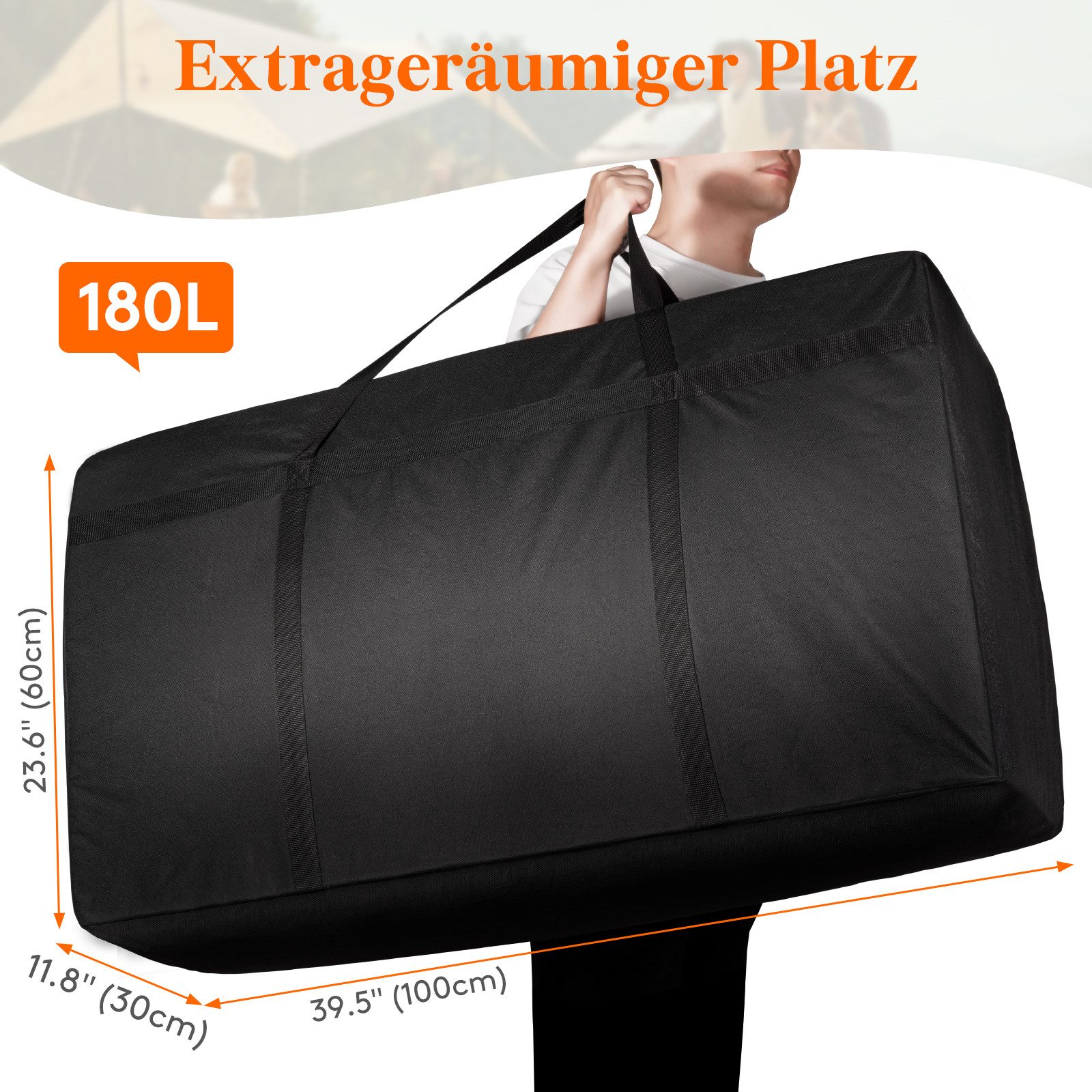 Lifewit Aufbewahrungsdose Reisetasche, Aufbewahrungstasche, 600D Oxford Auf günstig online kaufen