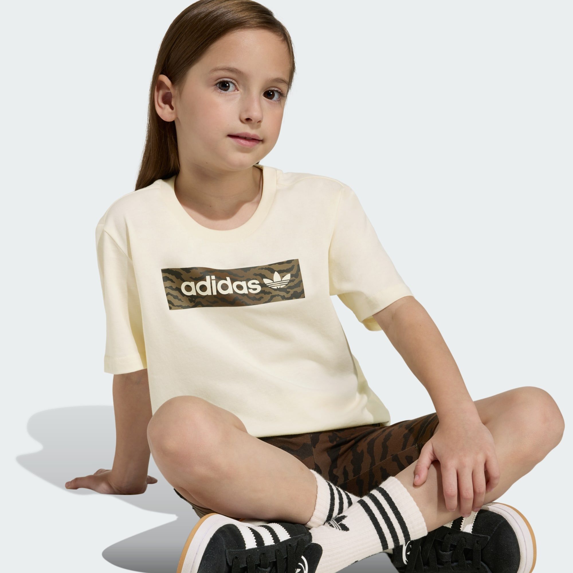 adidas Originals Shorty KURZES AOP CYCLING T-SHIRT-SET (1 tlg)