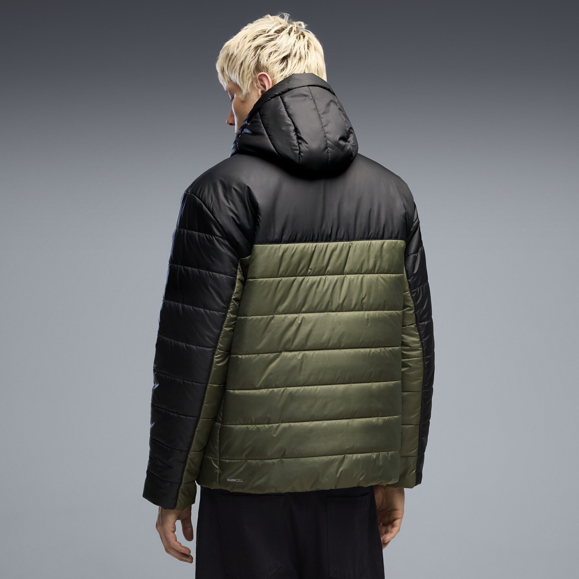 PUMA Winterjacke Essentials Wattierte Kapuzenjacke Herren – Bild 3 von 5