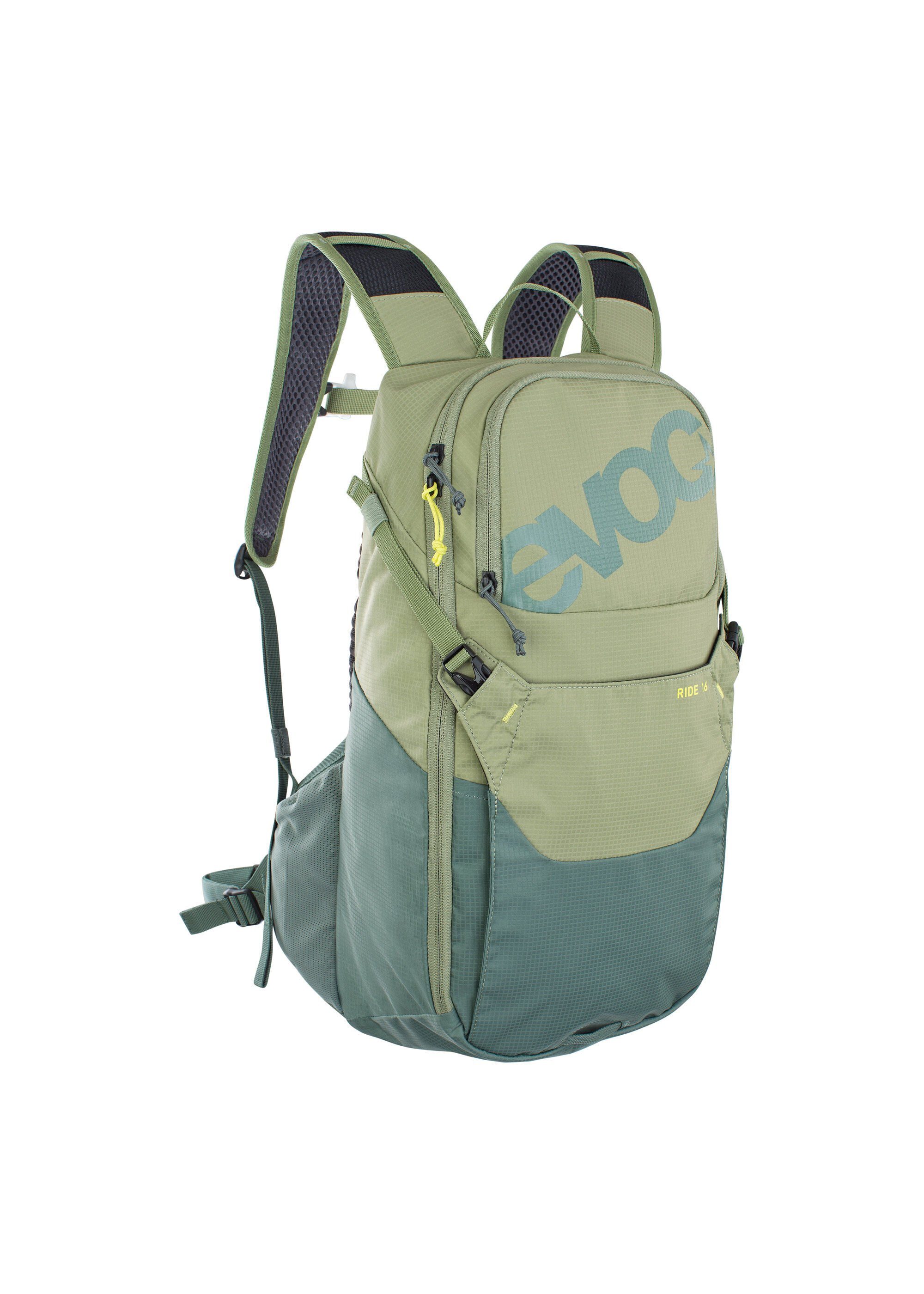 EVOC Cityrucksack (Kein Set), Tages-Rucksack fürs Biken und den Alltag grün