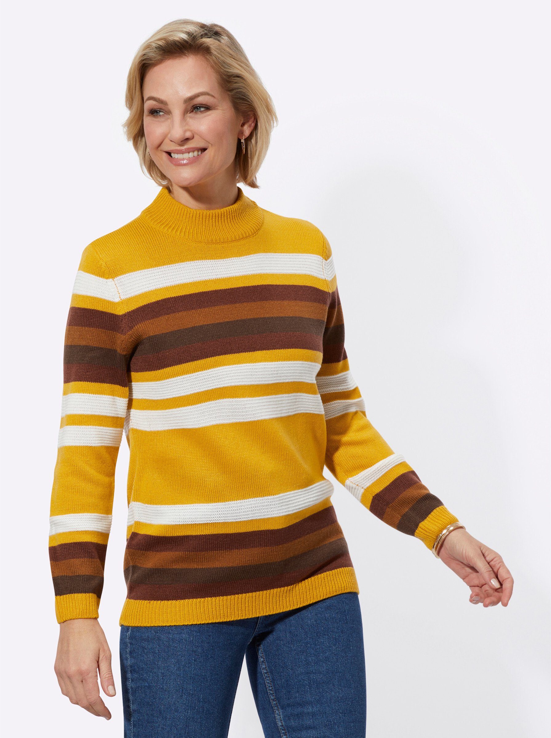 Strickpullover Pullover Langarm Jersey