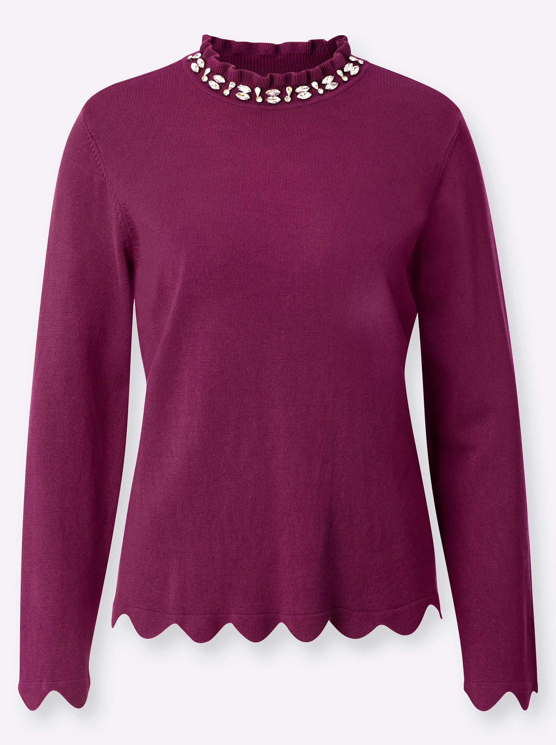 Strickpullover Pullover Langarm Jersey