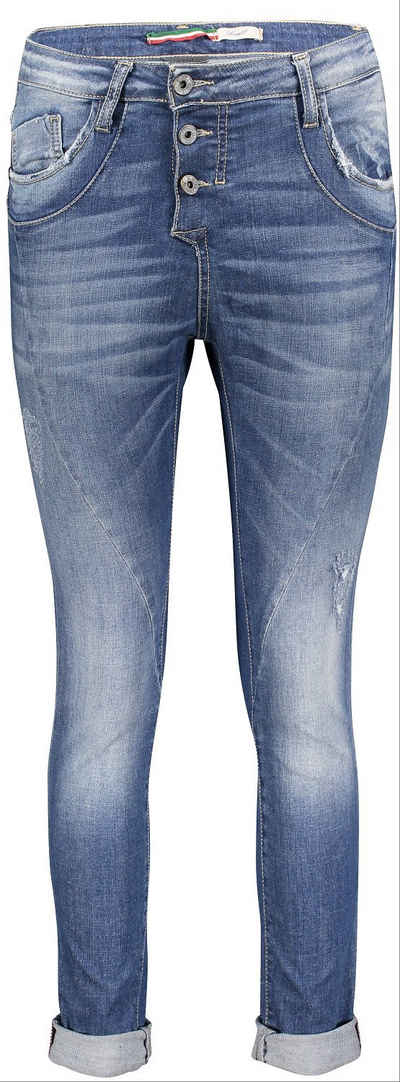 PLEASE Relax-fit-Jeans P 78A_BQ2DLI-P78A Jeanshose mit Stretchanteil