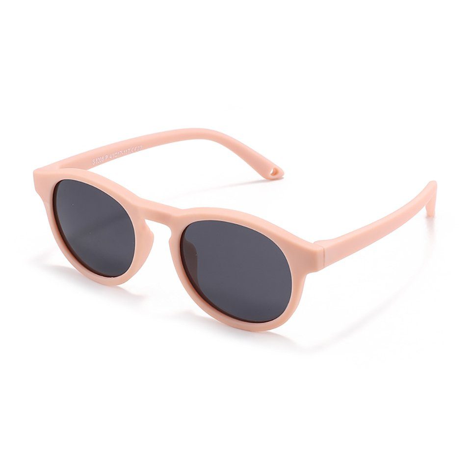 PACIEA Sonnenbrille PACIEA Sonnenbrille Kinder 100% Band 0-3 UV400 Jahre mit pink Schutz