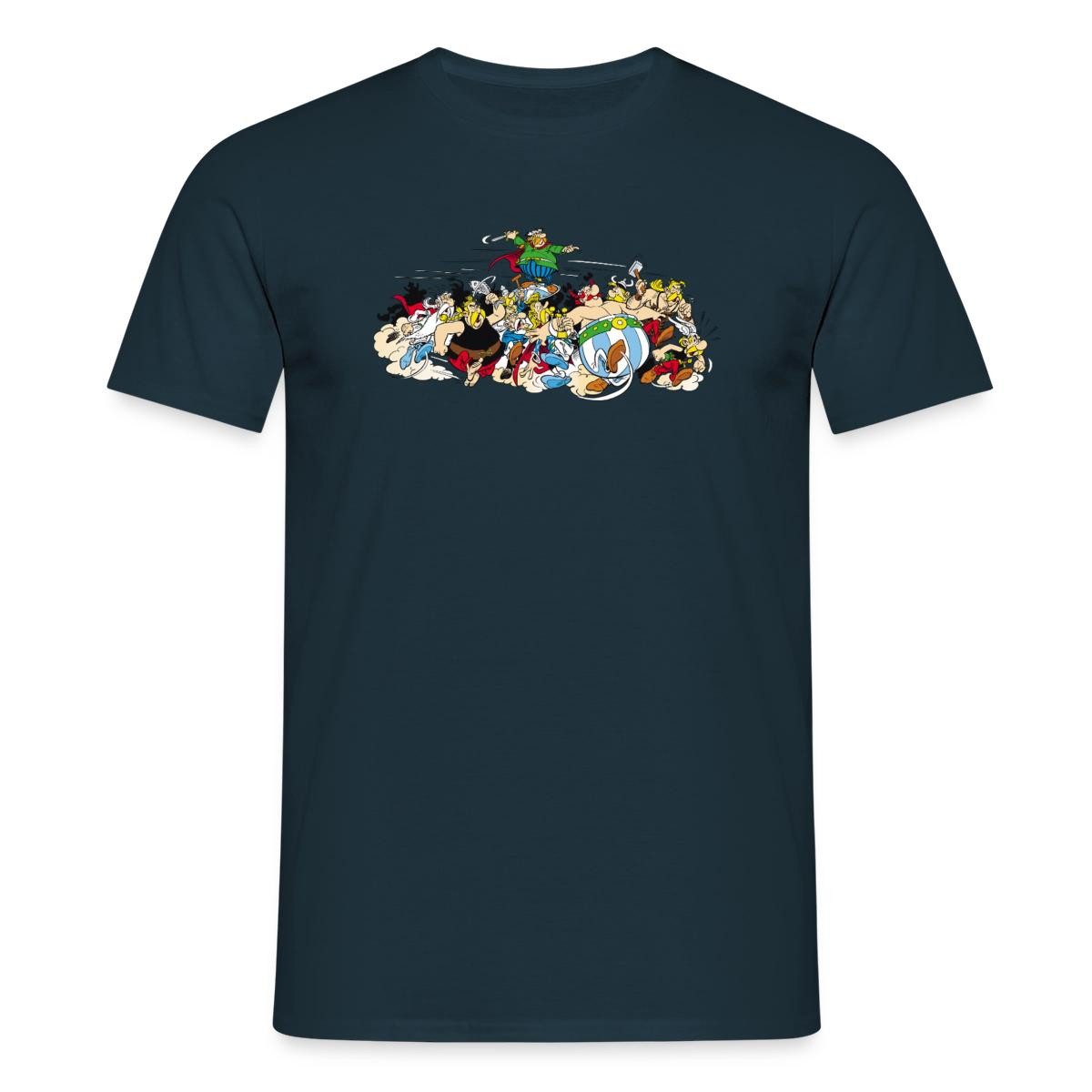 Spreadshirt T-Shirt Asterix & Obelix Attacke Männer T-Shirt (1-tlg)