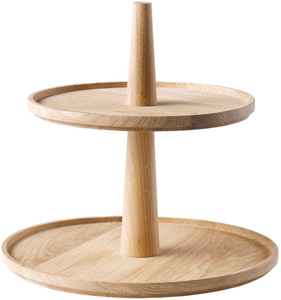 APS Etagere VALO, Holzwerkstoff, Eichenholz geölt, 2-stufig