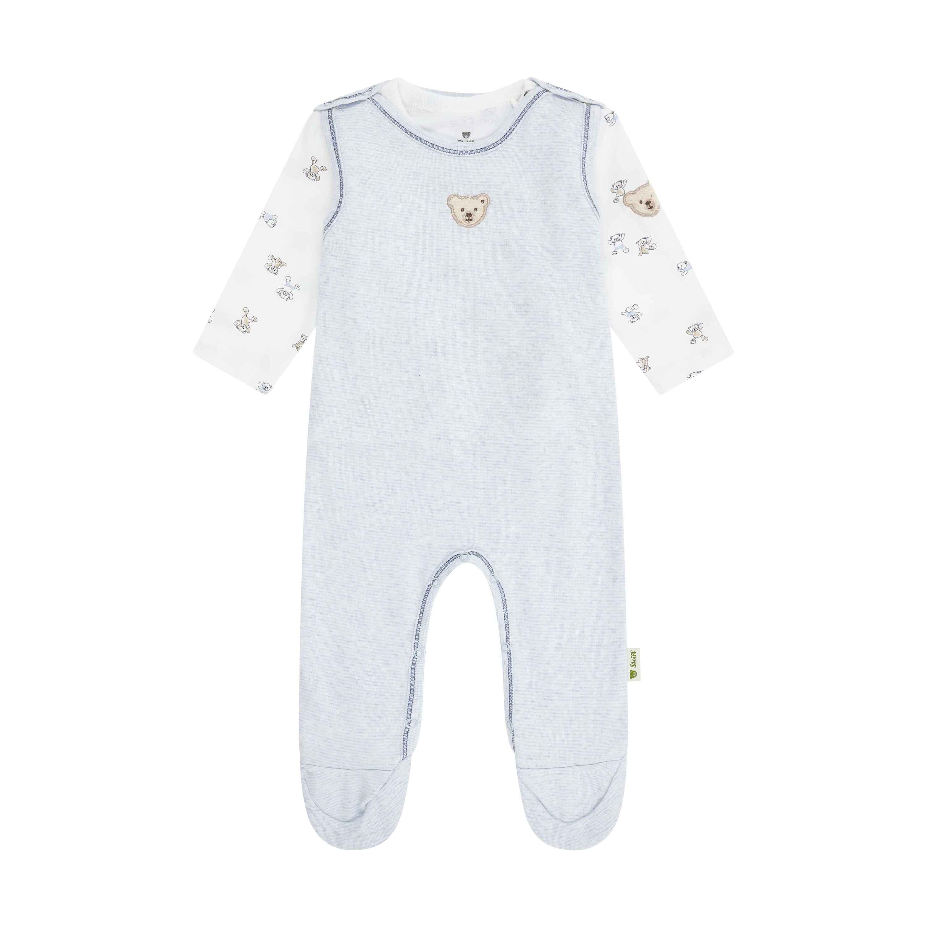 Strampler Set Strampler + T-Shirt langarm Baby Wellness