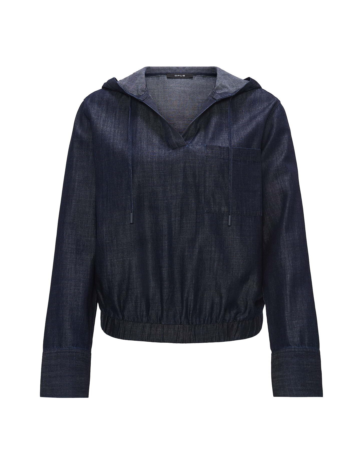 OPUS Langarmbluse Bluse FUDI Regular aus nachhaltigem Tencel Mix günstig online kaufen