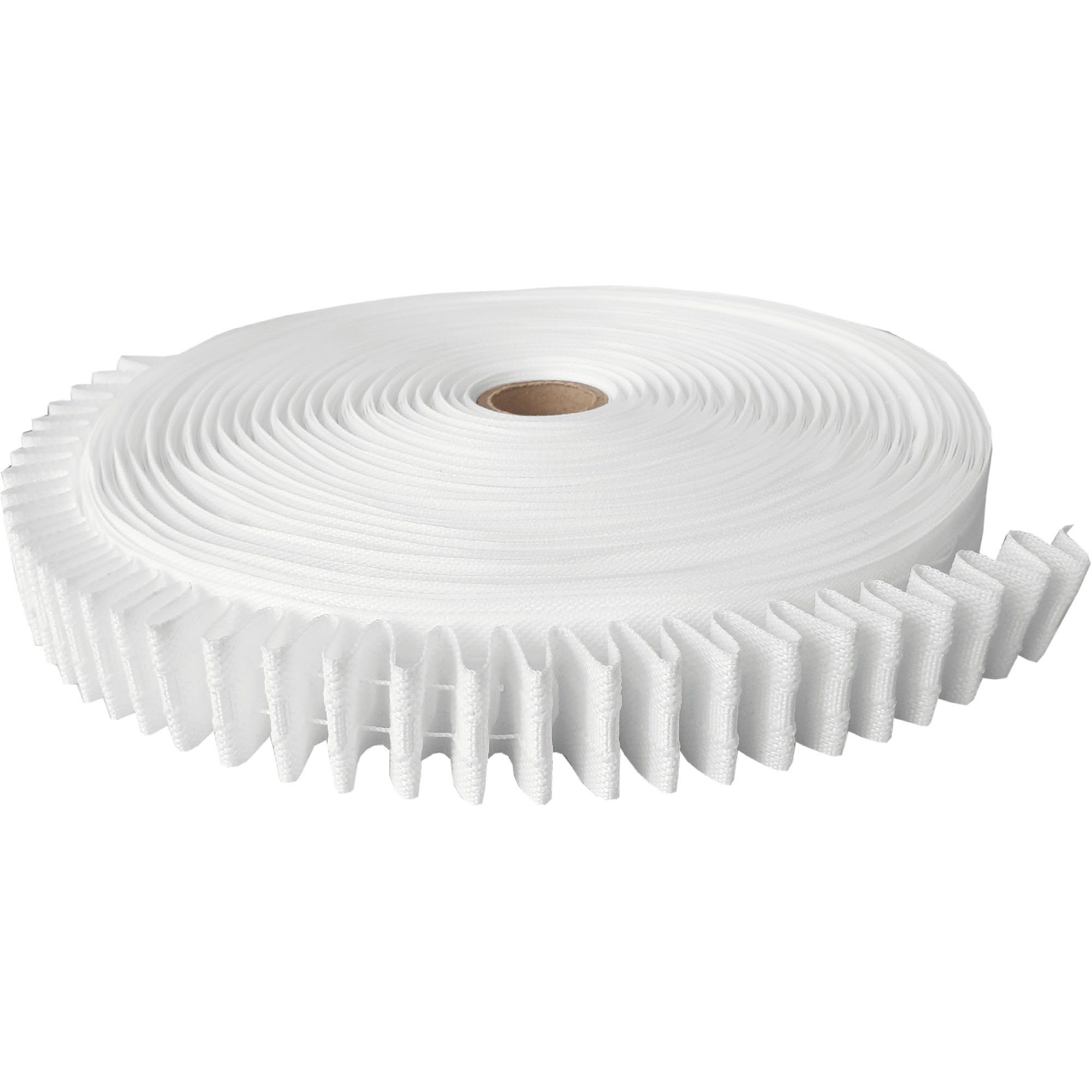 Bestgoodies Kräuselband für Gardinen zum Aufnähen (5m bis 50m), Gardinen, Vorhänge, Gardinenstoff, 100% Polyester, EU Herstellung, verschiedene Ausführungen